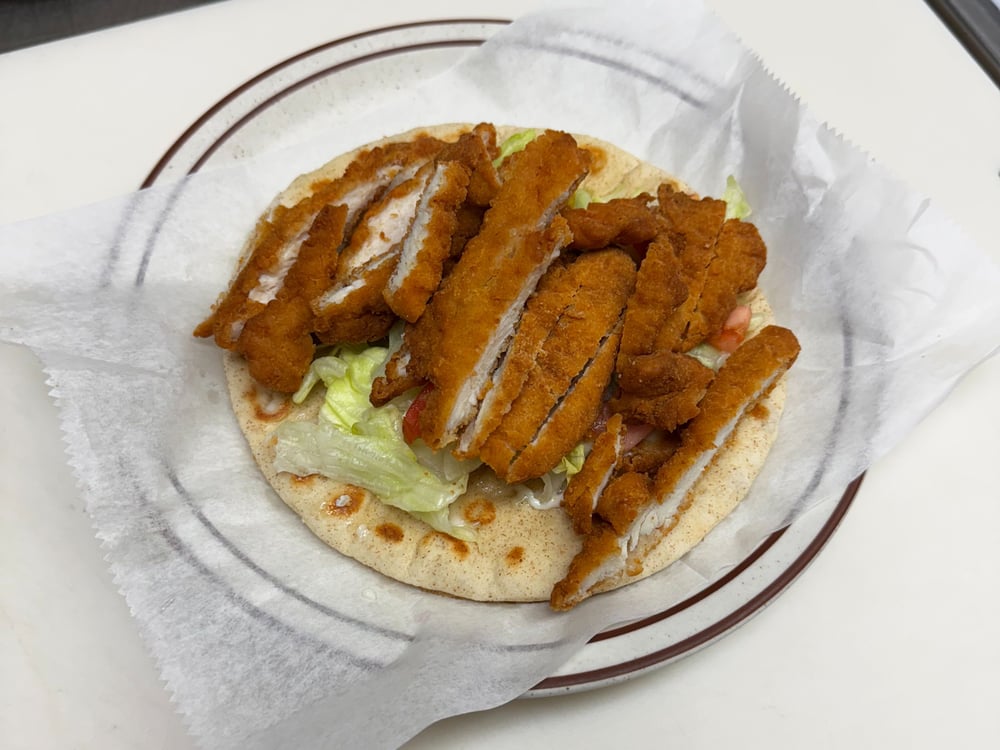 Fried Chicken Pita