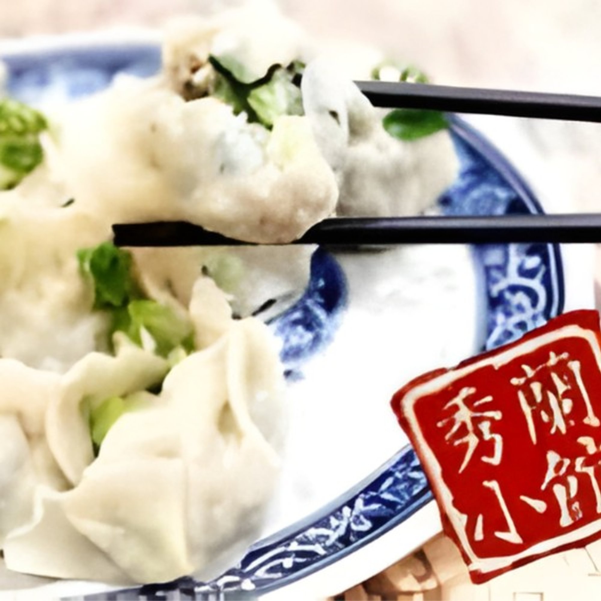Boiled Chive Dumplings 韭菜豬肉水餃
