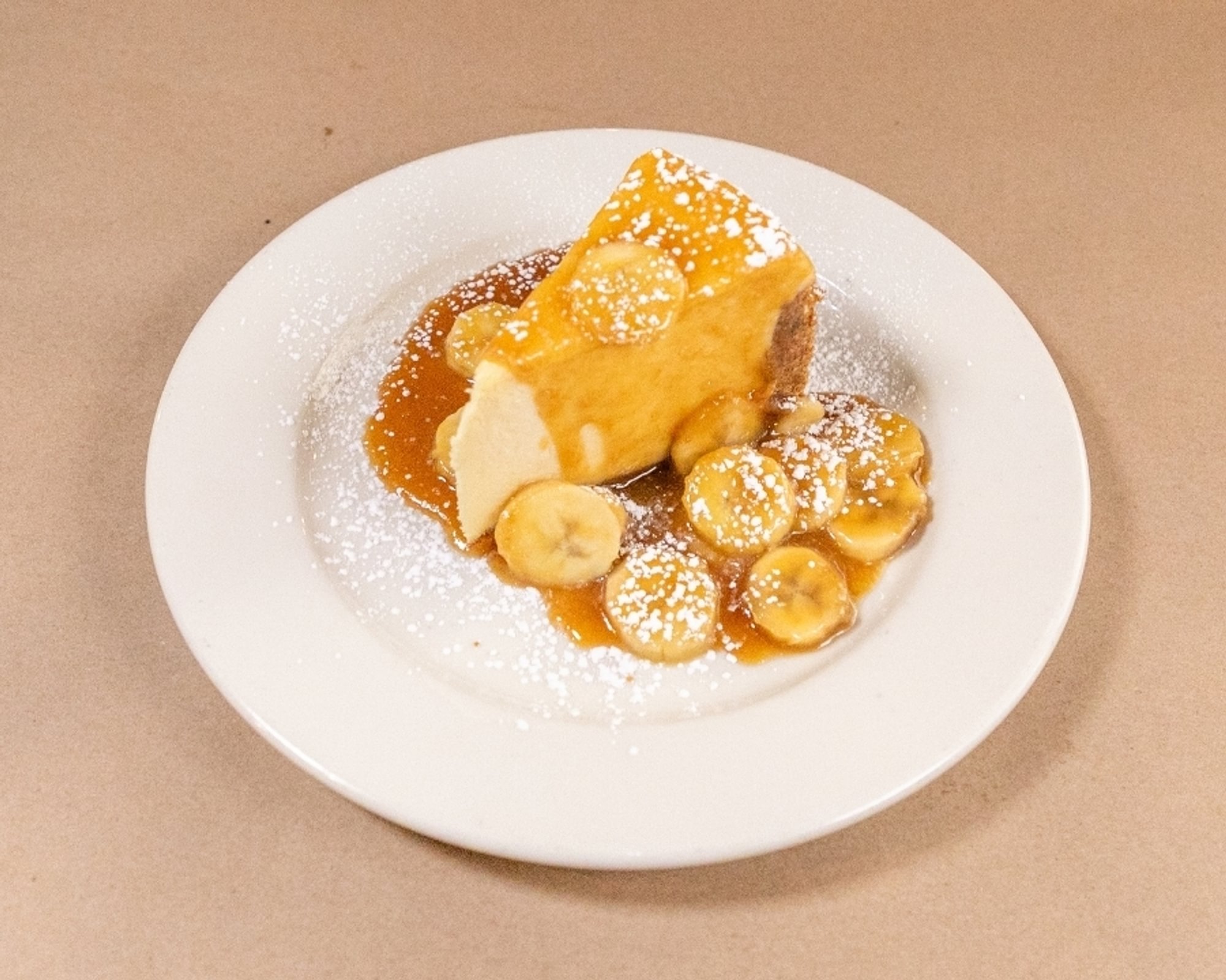 Bananas Foster Cheesecake