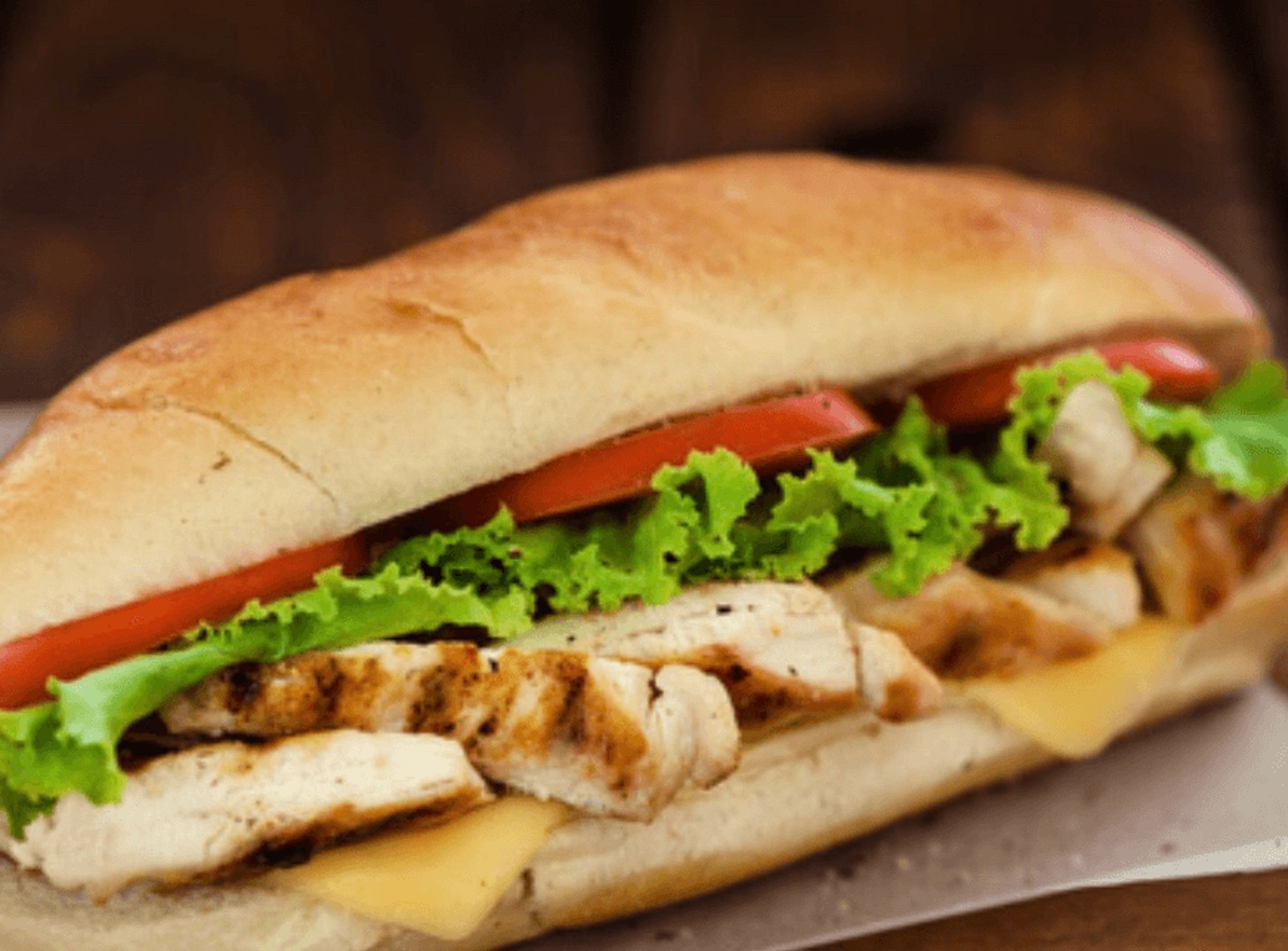 Grilled Chicken & Cheese