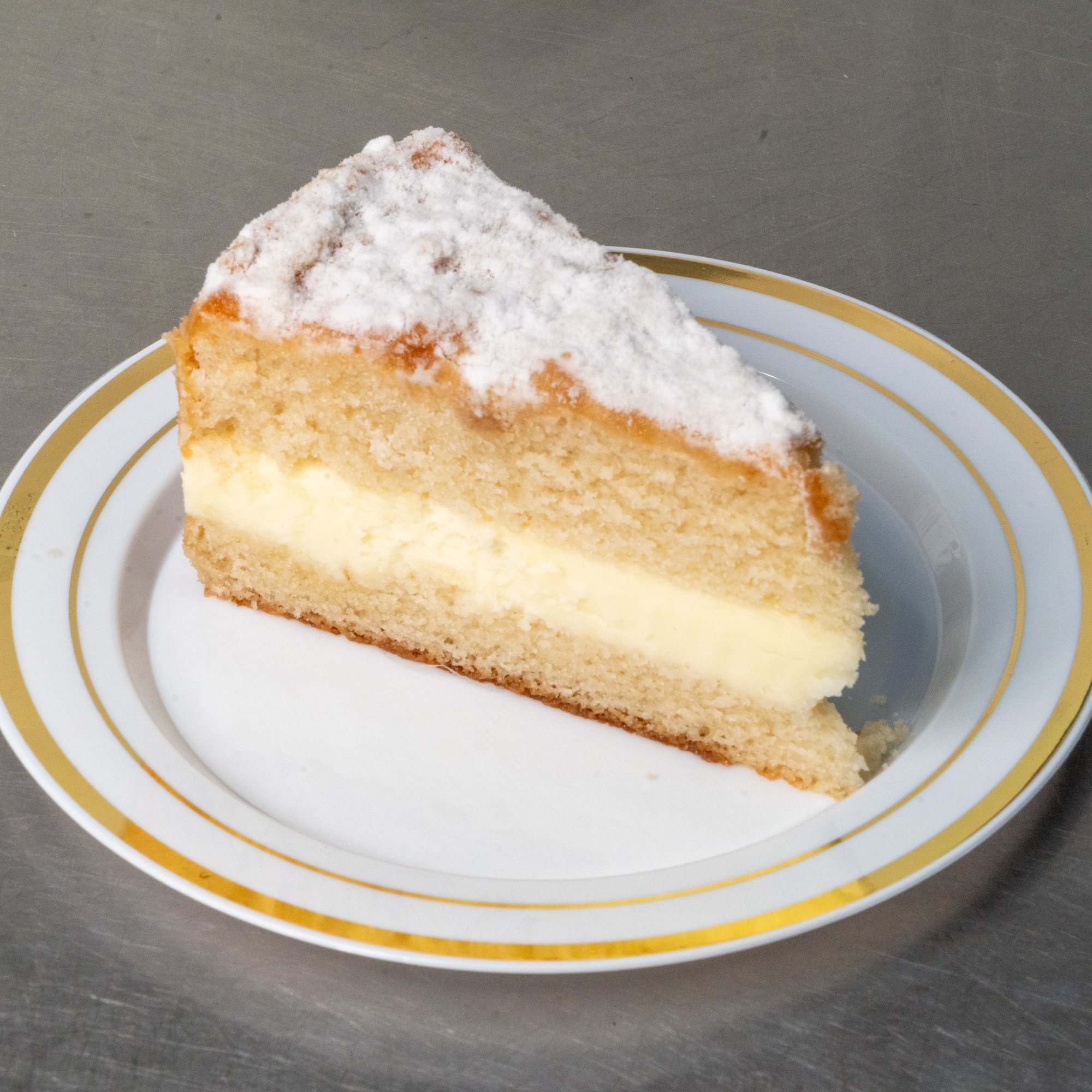 Lemon Italian Cream Cake
