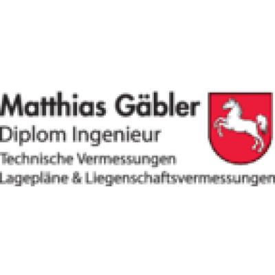 Logo von Matthias Gäbler Öff. best. Vermessungs-Ingenieur