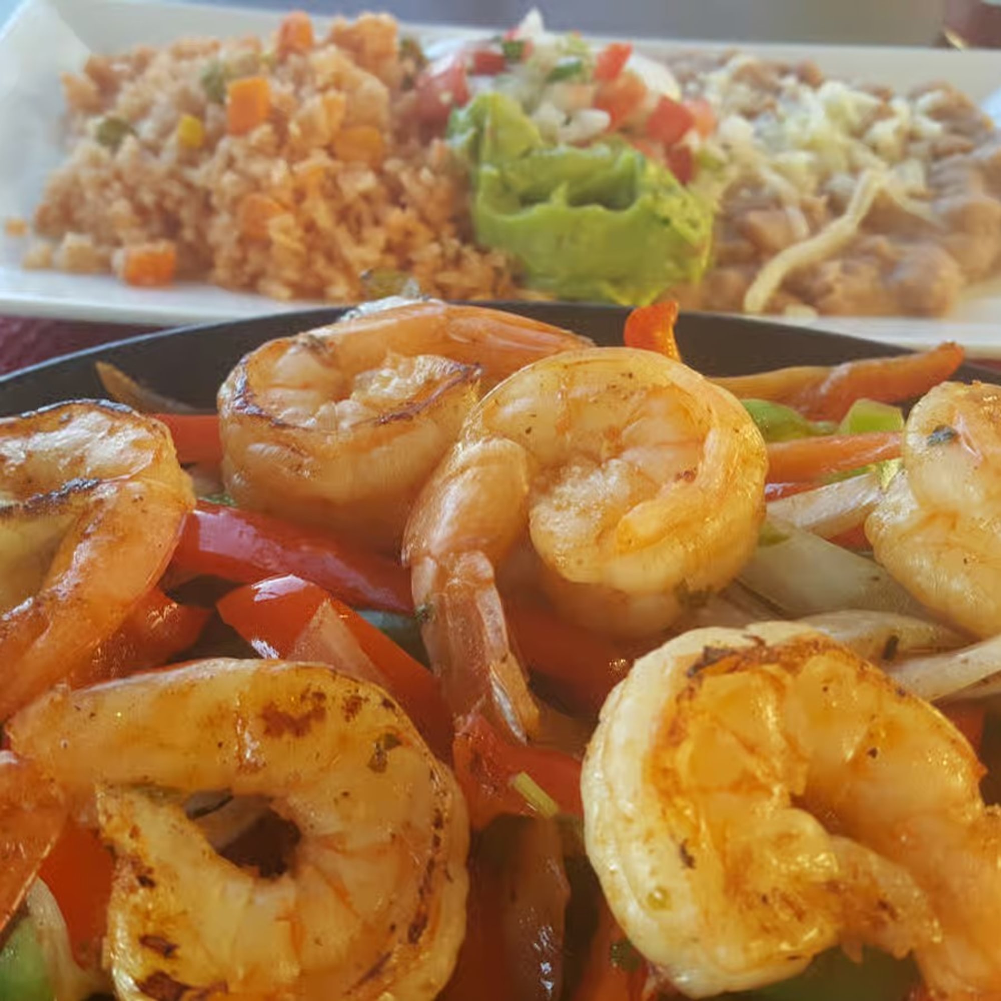 Shrimp Fajitas