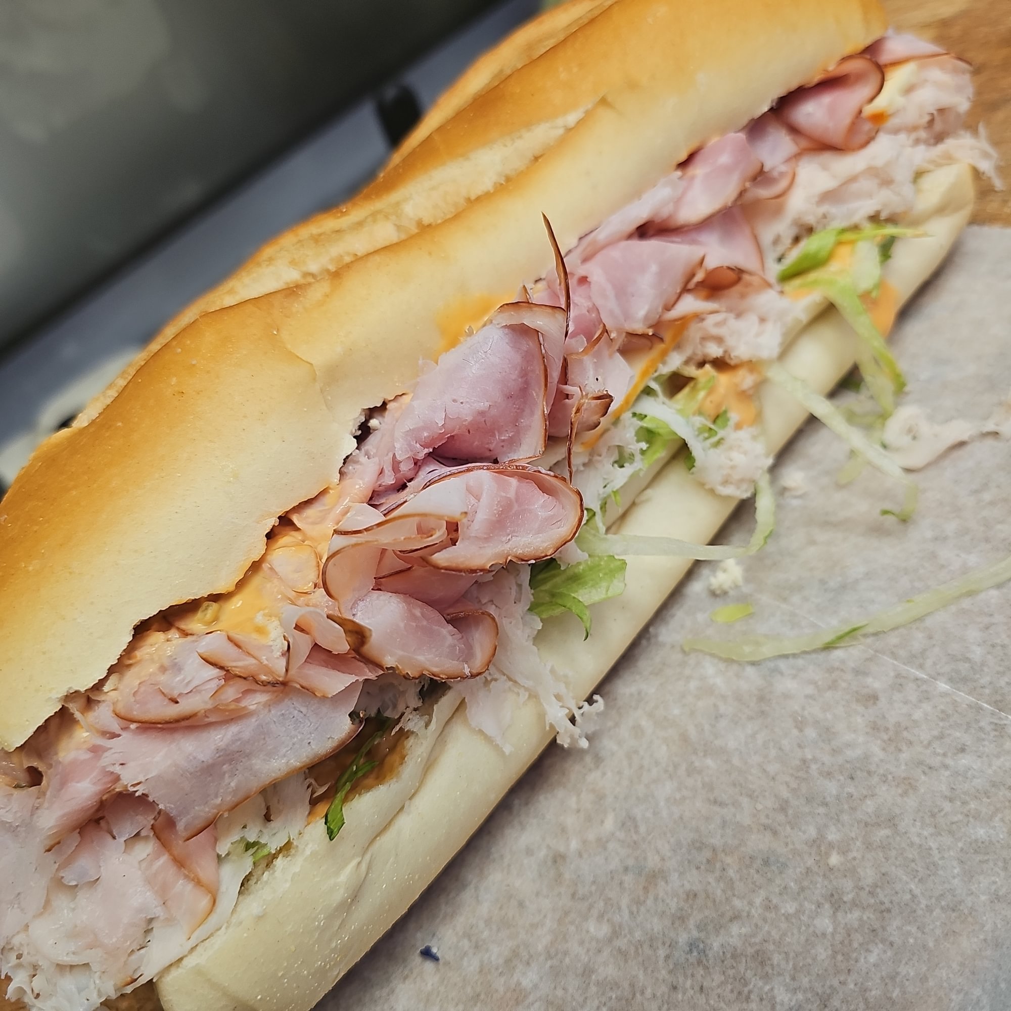 #5 Black Forest Ham, Turkey Breast  Sandwich
