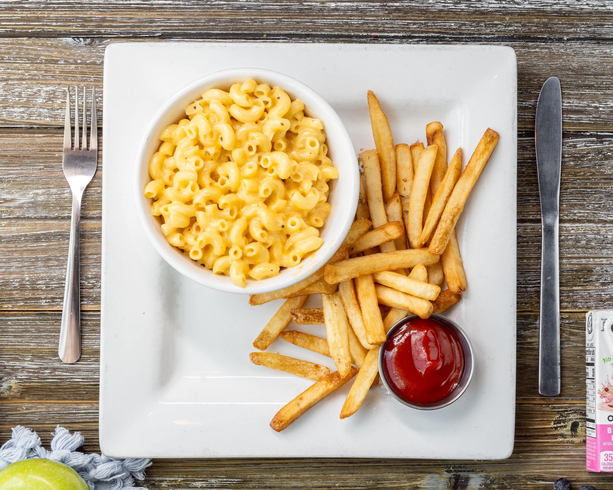Kids Mac & Cheese Combo