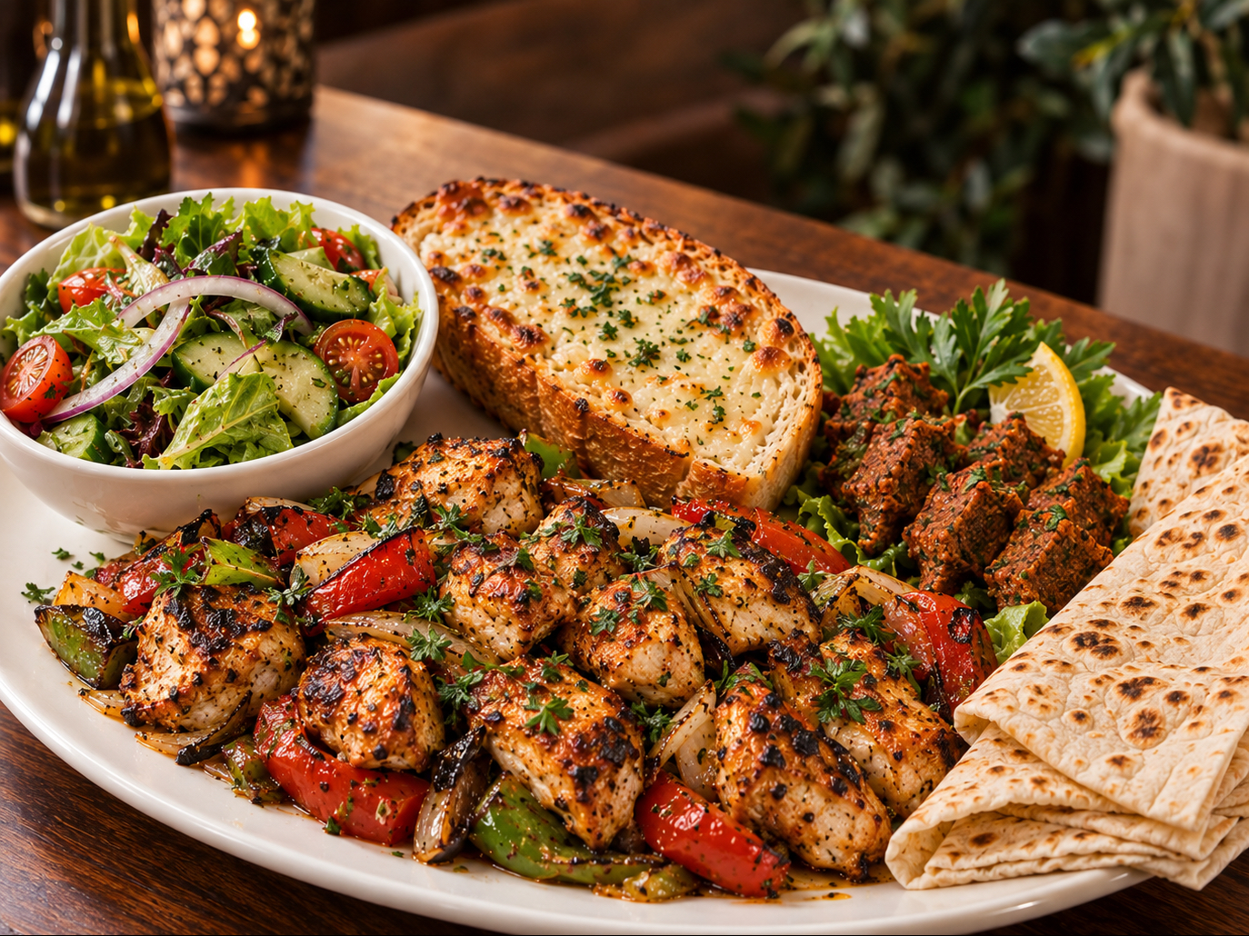 CELENOS CHICKEN SAJ KEBAB