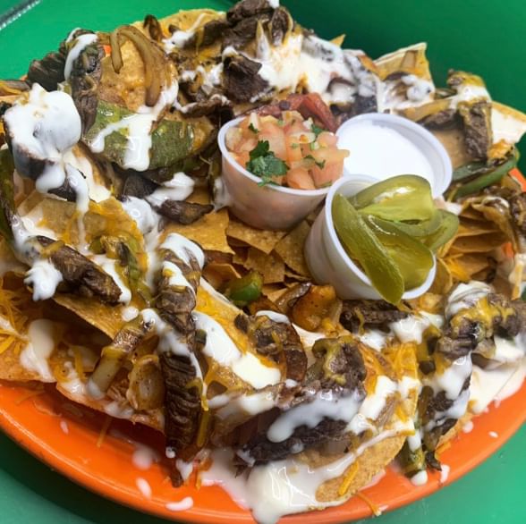 Chicken or Steak Nachos
