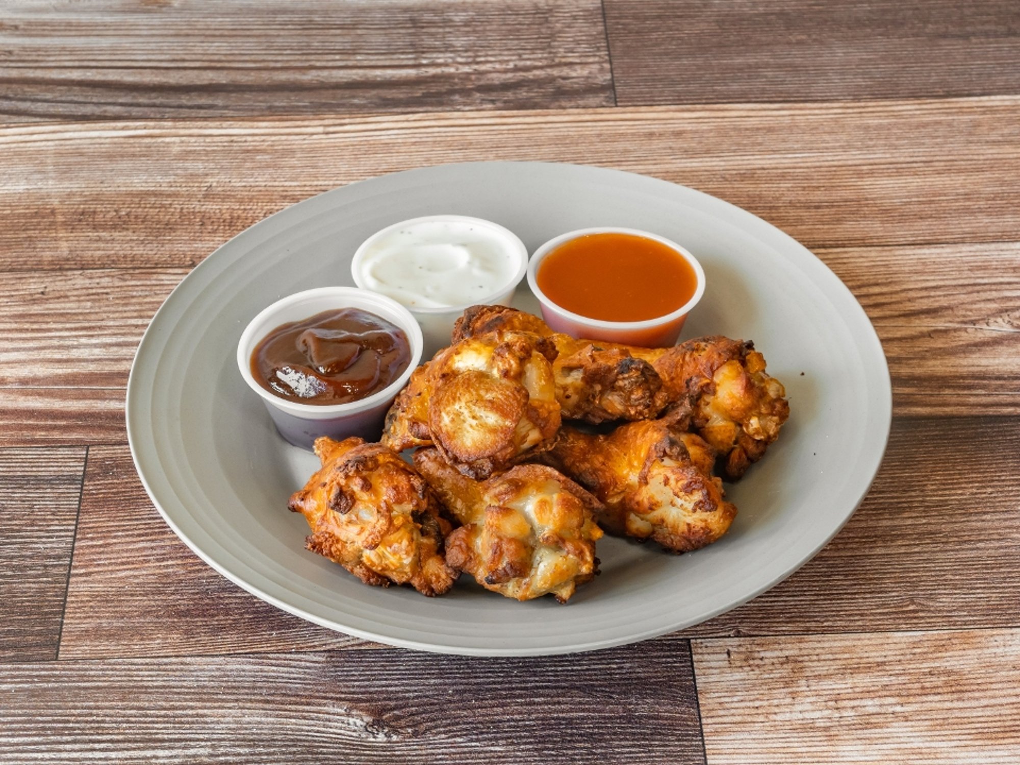 Chicken Wings (Air-fried, 6pc)