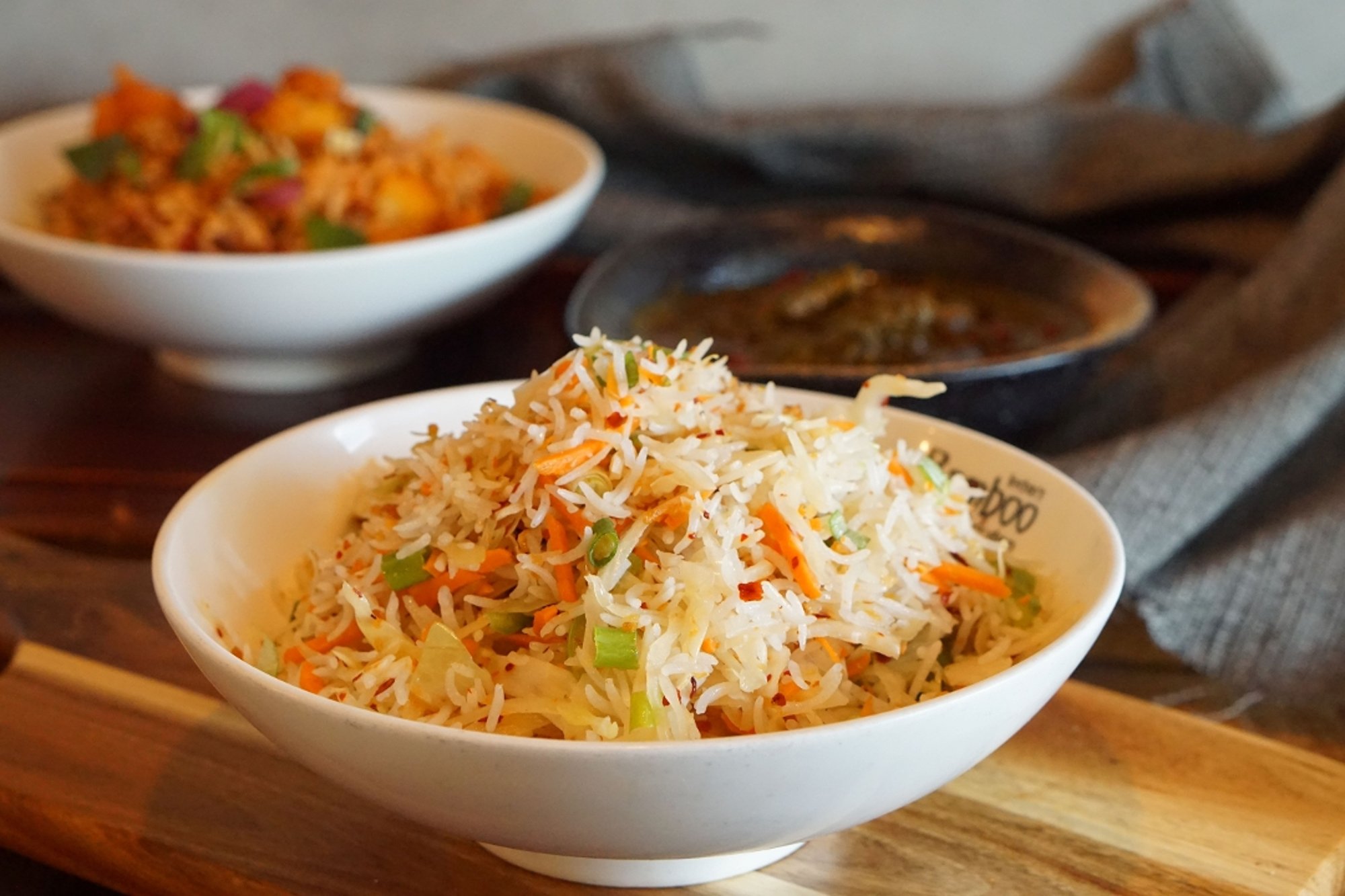 Burnt Garlic Chili Fried Rice