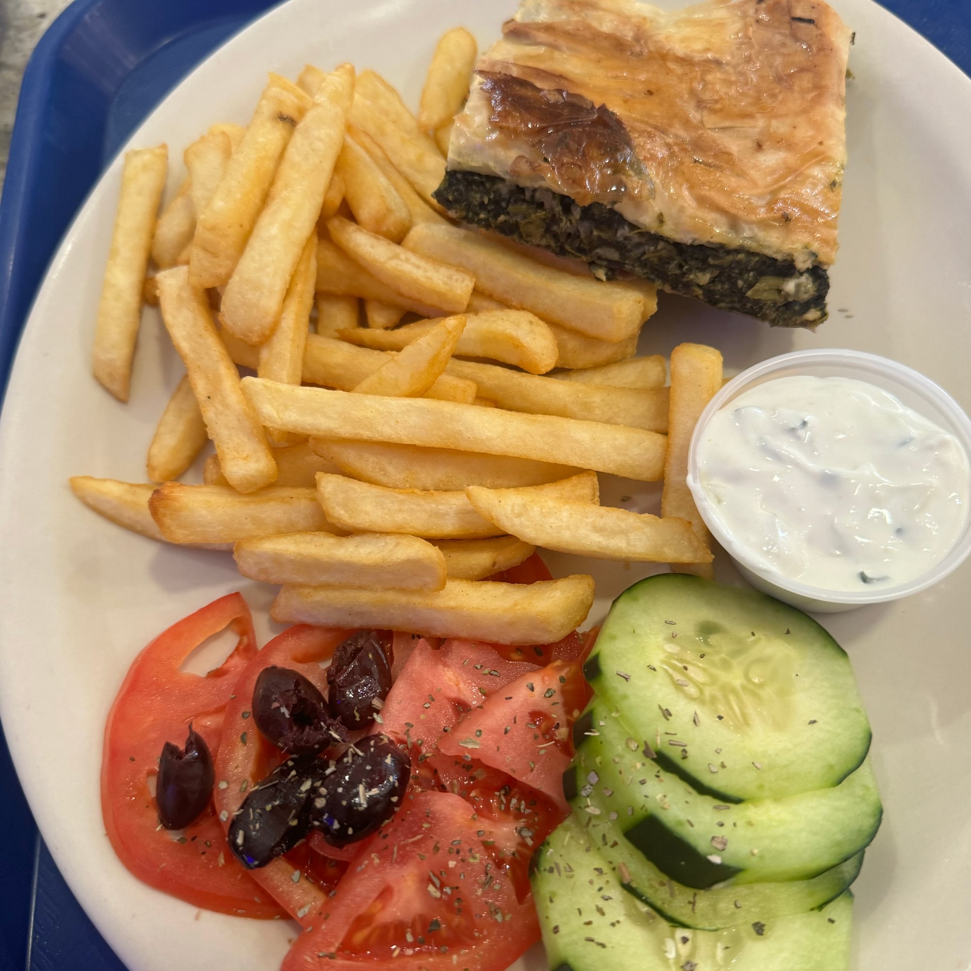 Spinach Pie Dinner