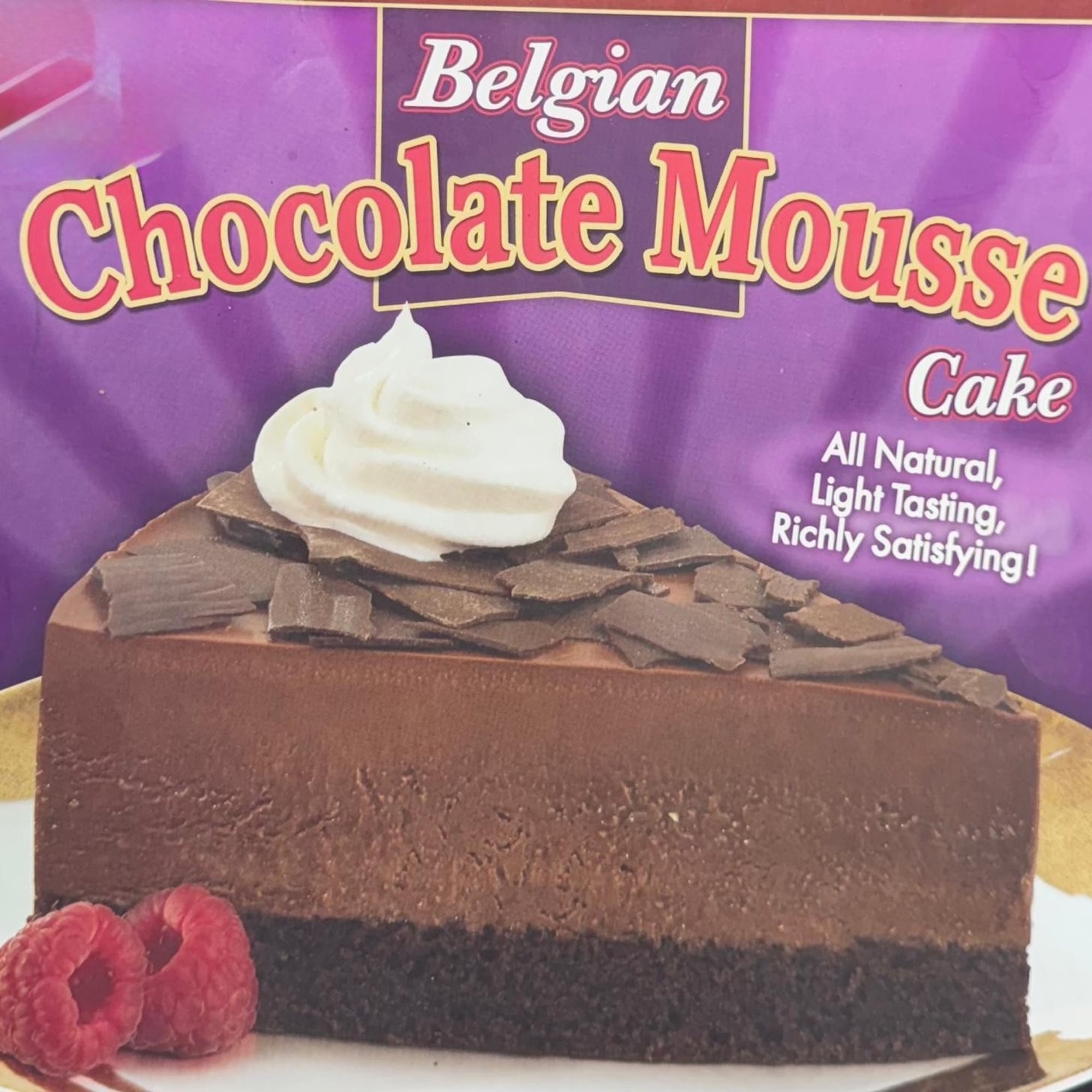 Belgian Chocolate Mousse