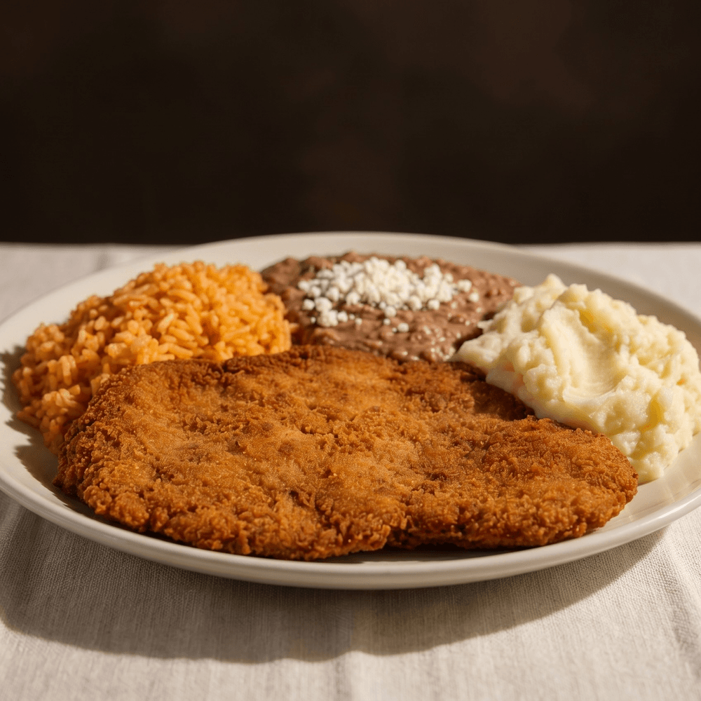 Milanesa de Pollo con Papas Fritas