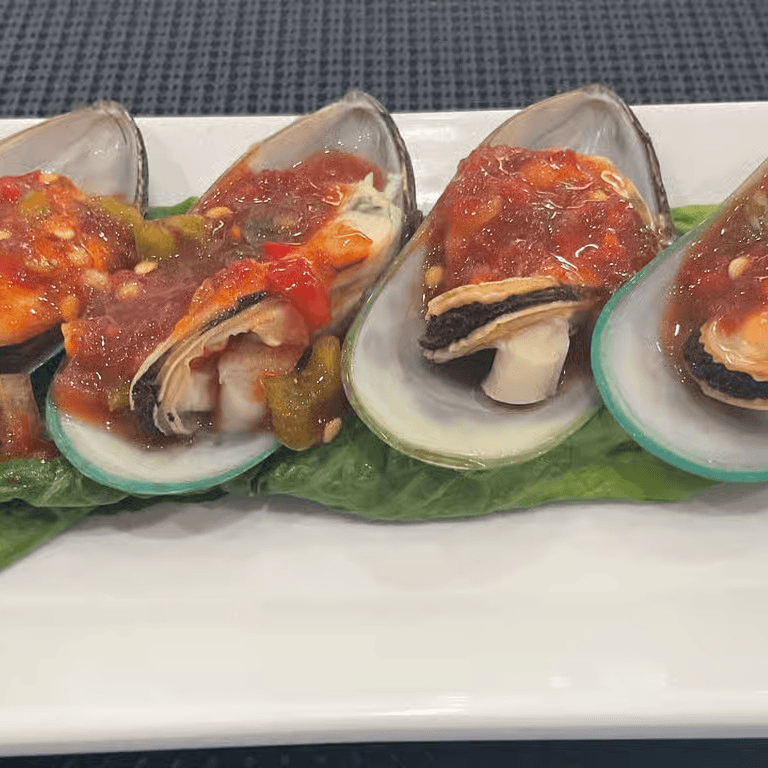 Spicy Green Mussels
