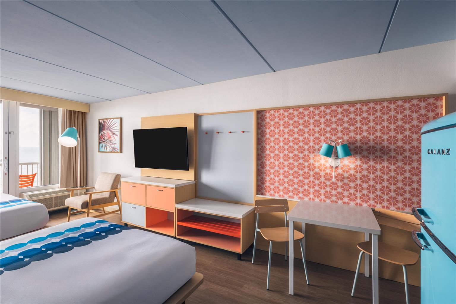 Golden Sands Carolina Beach Oceanfront Tapestry by Hilton Image