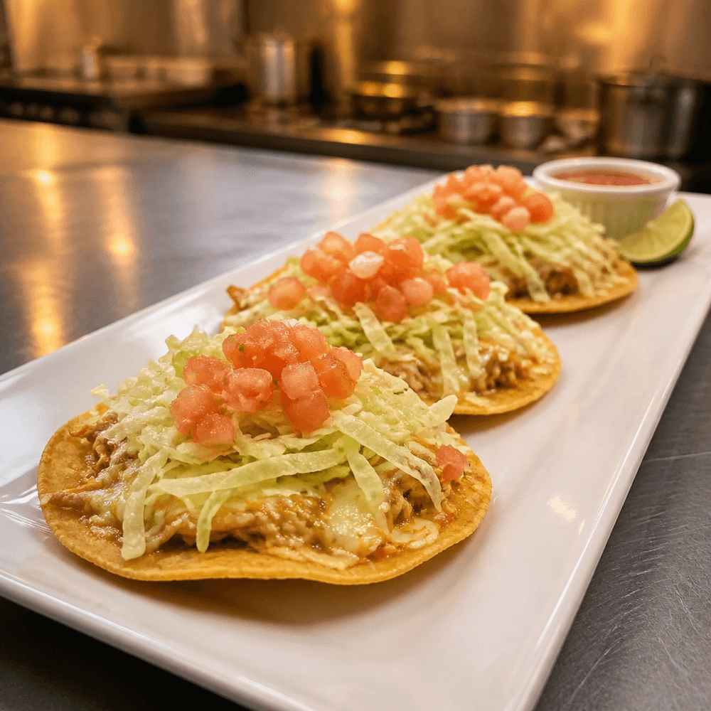 Dinner Tostadas