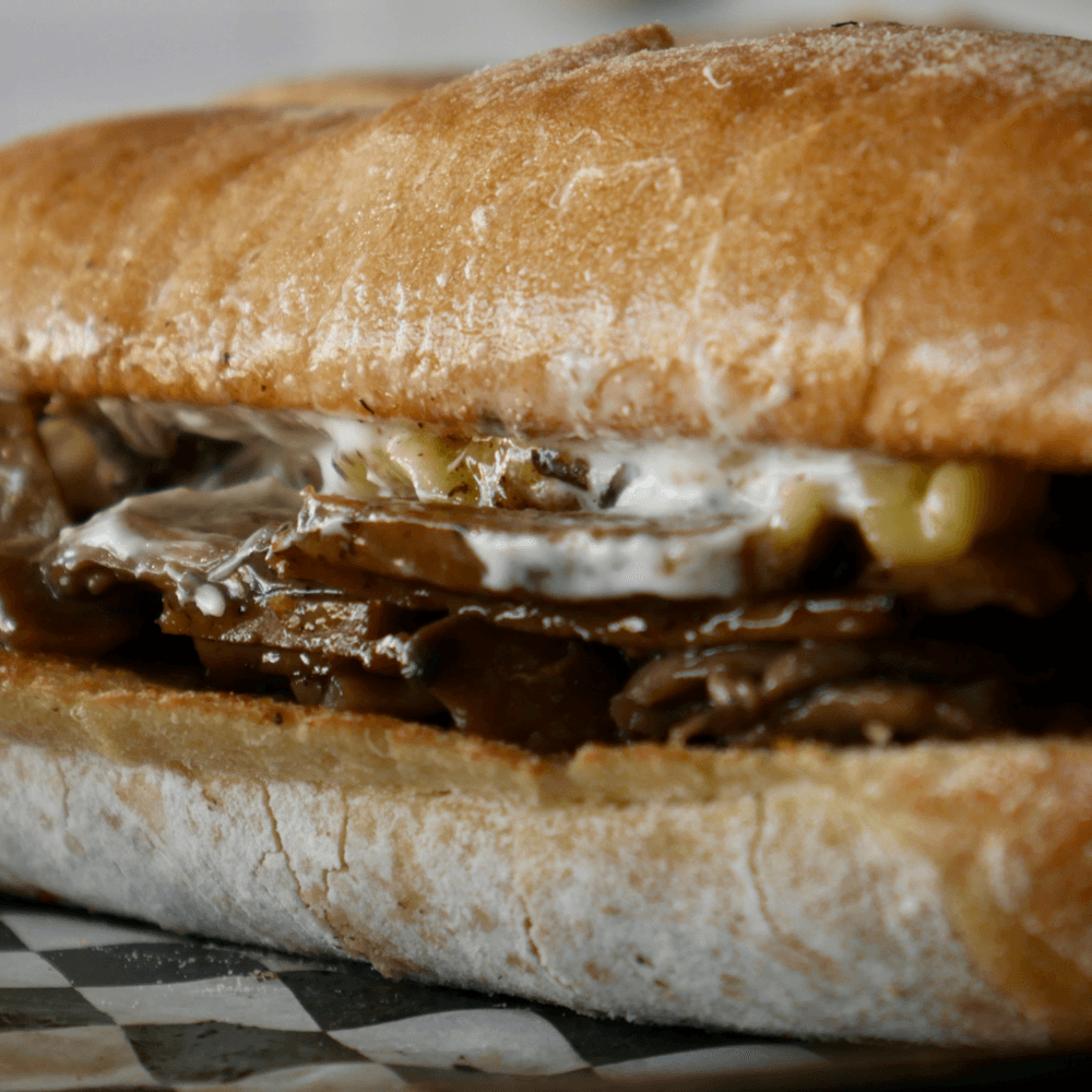 Mushroom Chop Hoagie