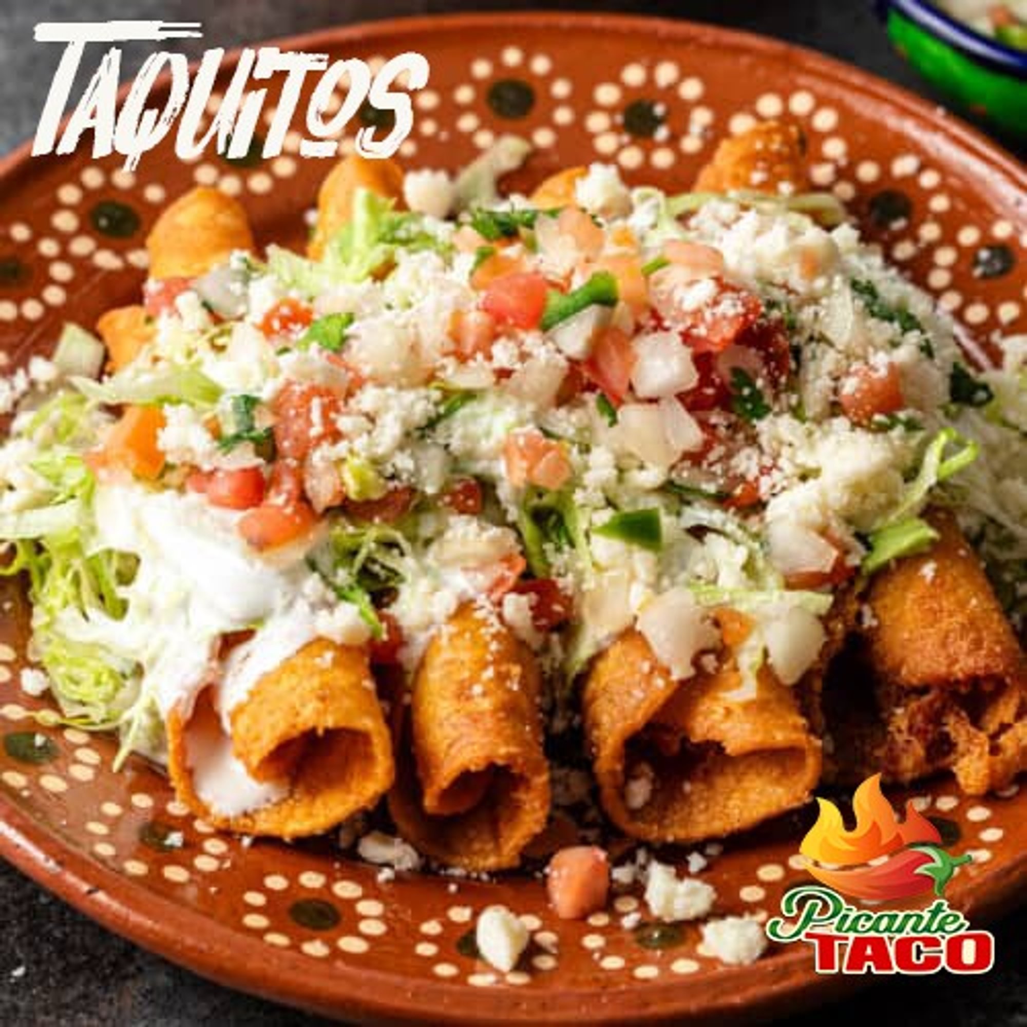 Taquitos Chicken Tinga