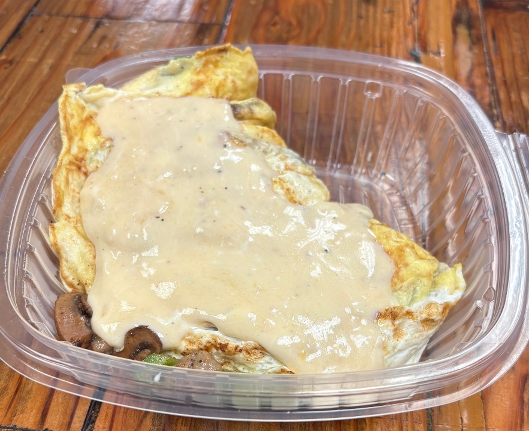 The Lumber Jack Egg wrap (Omelette)