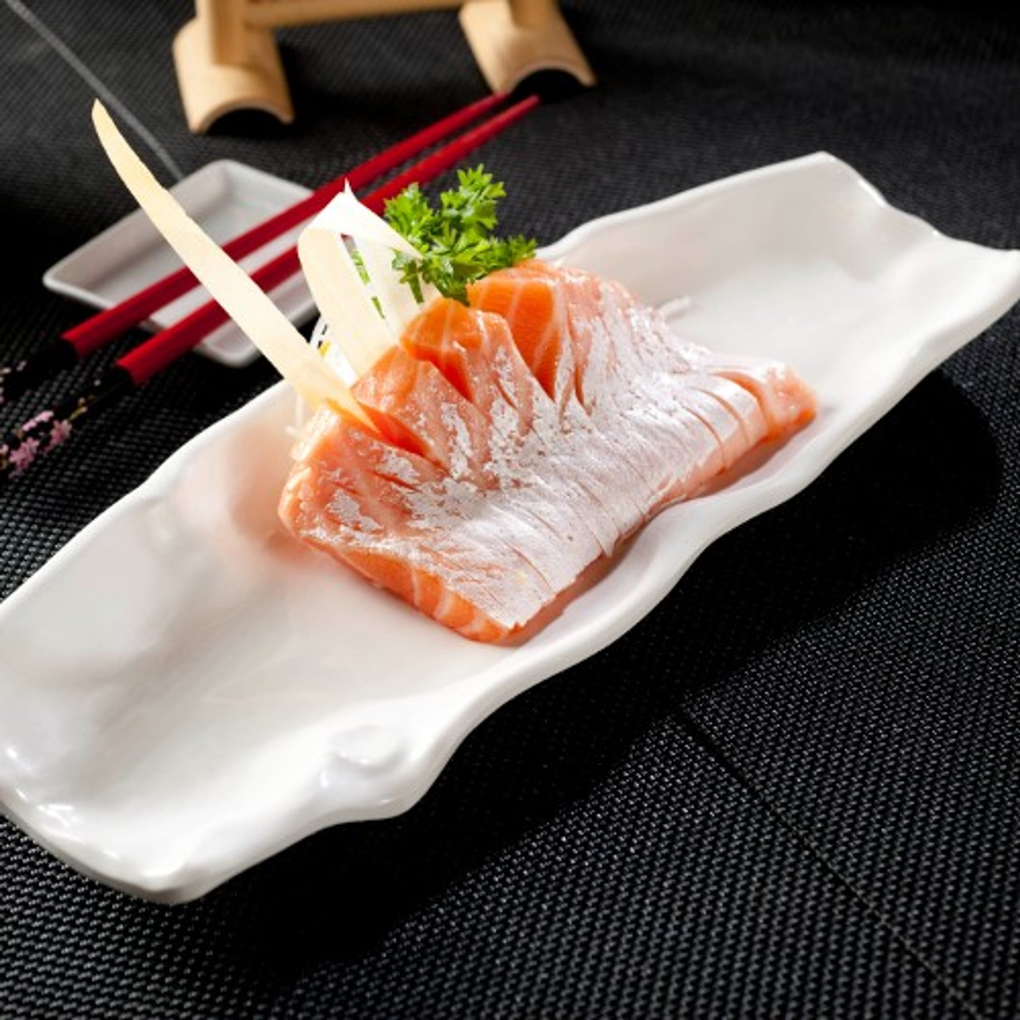 Salmon Belly Sashimi