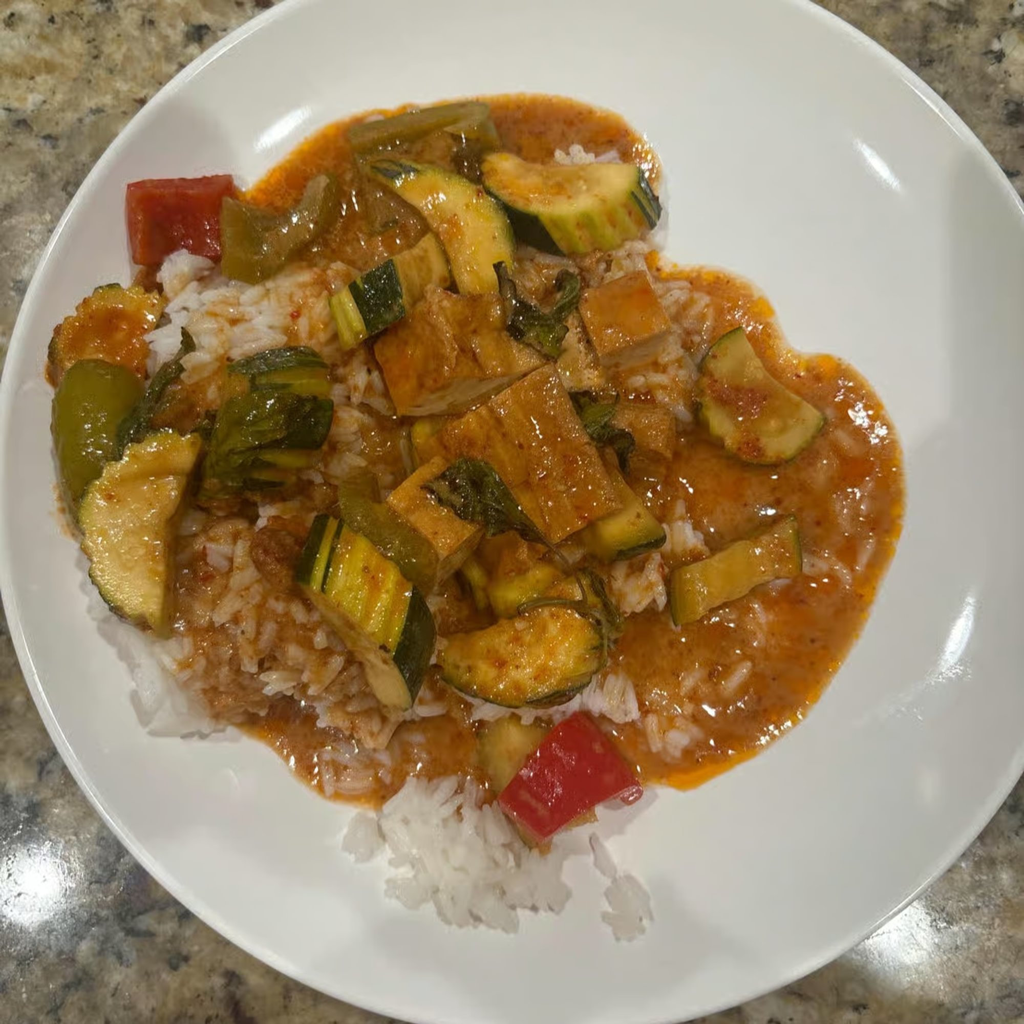 Green, Red or Yellow Curry