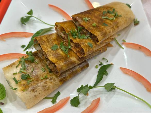 Beyond Karaikudi Vegan Soya Dosa