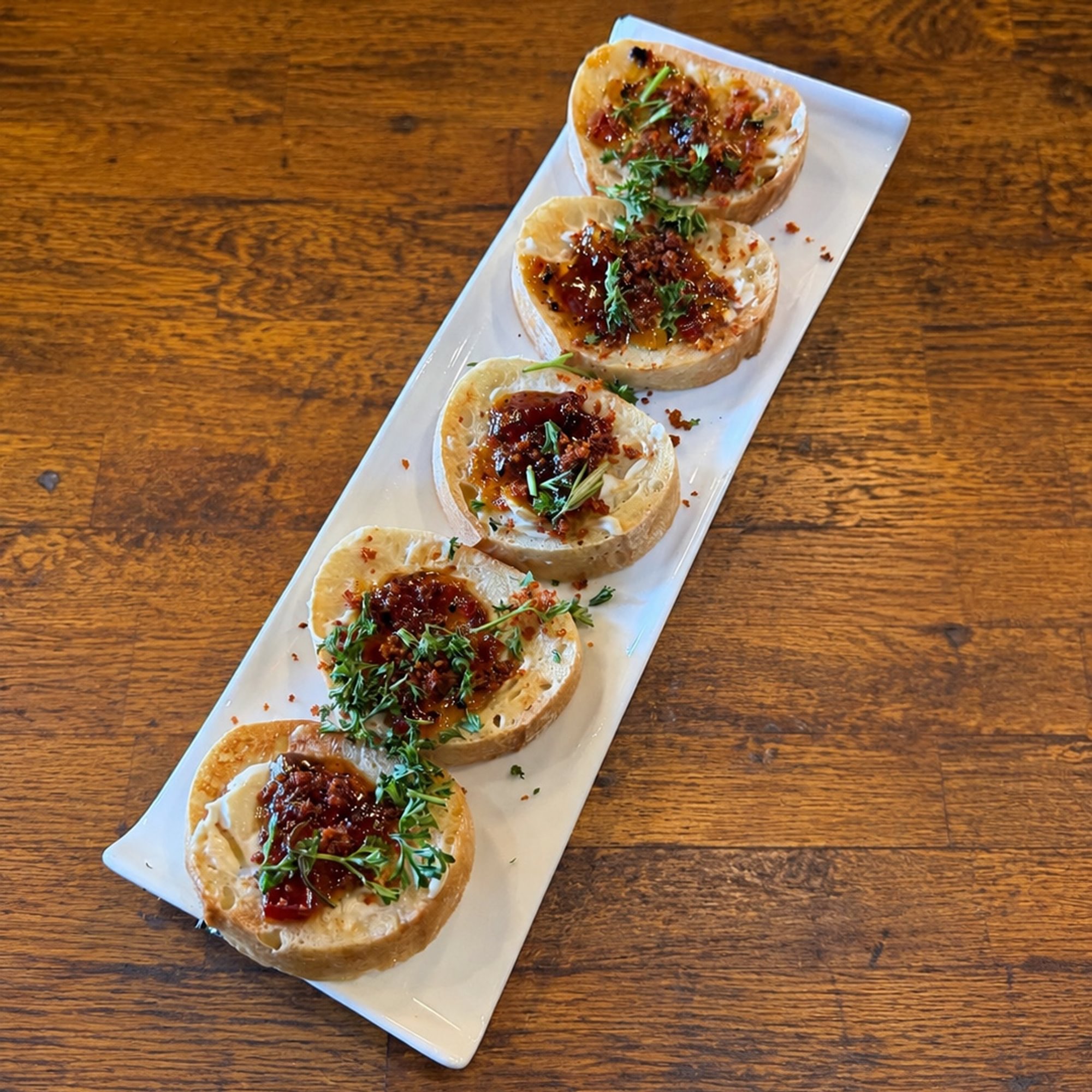 Bourbon Bacon Jam Bites