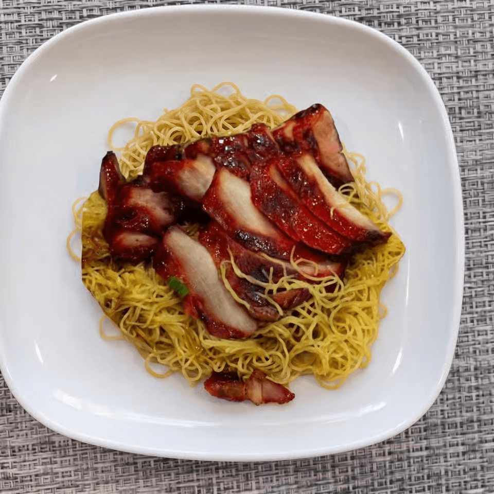 BBQ Pork Lo Mein / 叉燒撈麵