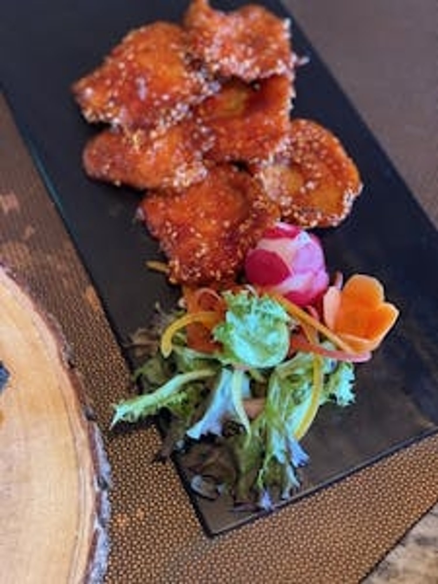 Crispy Chicken Honey & Sesame