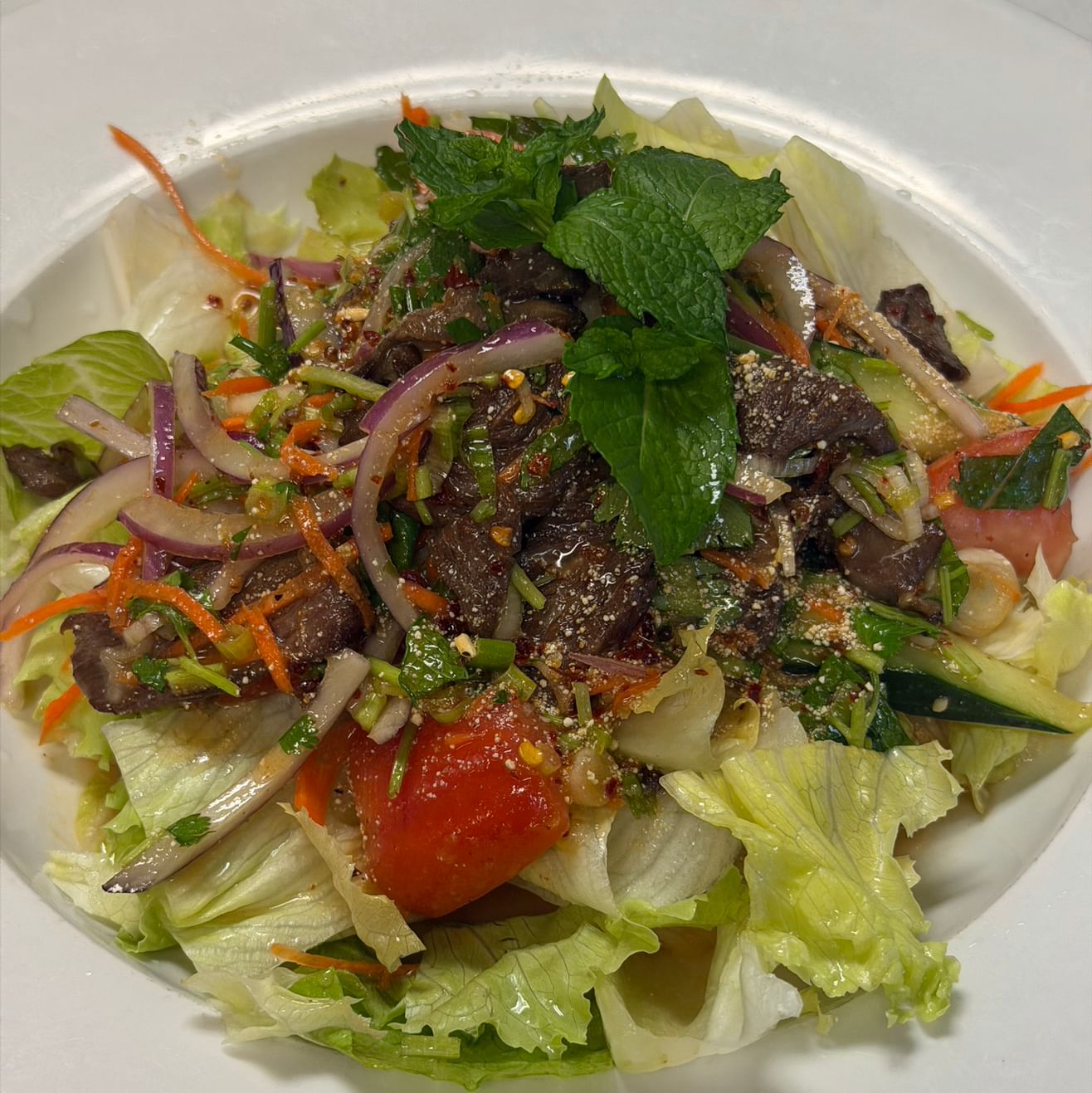 Mint Beef Salad