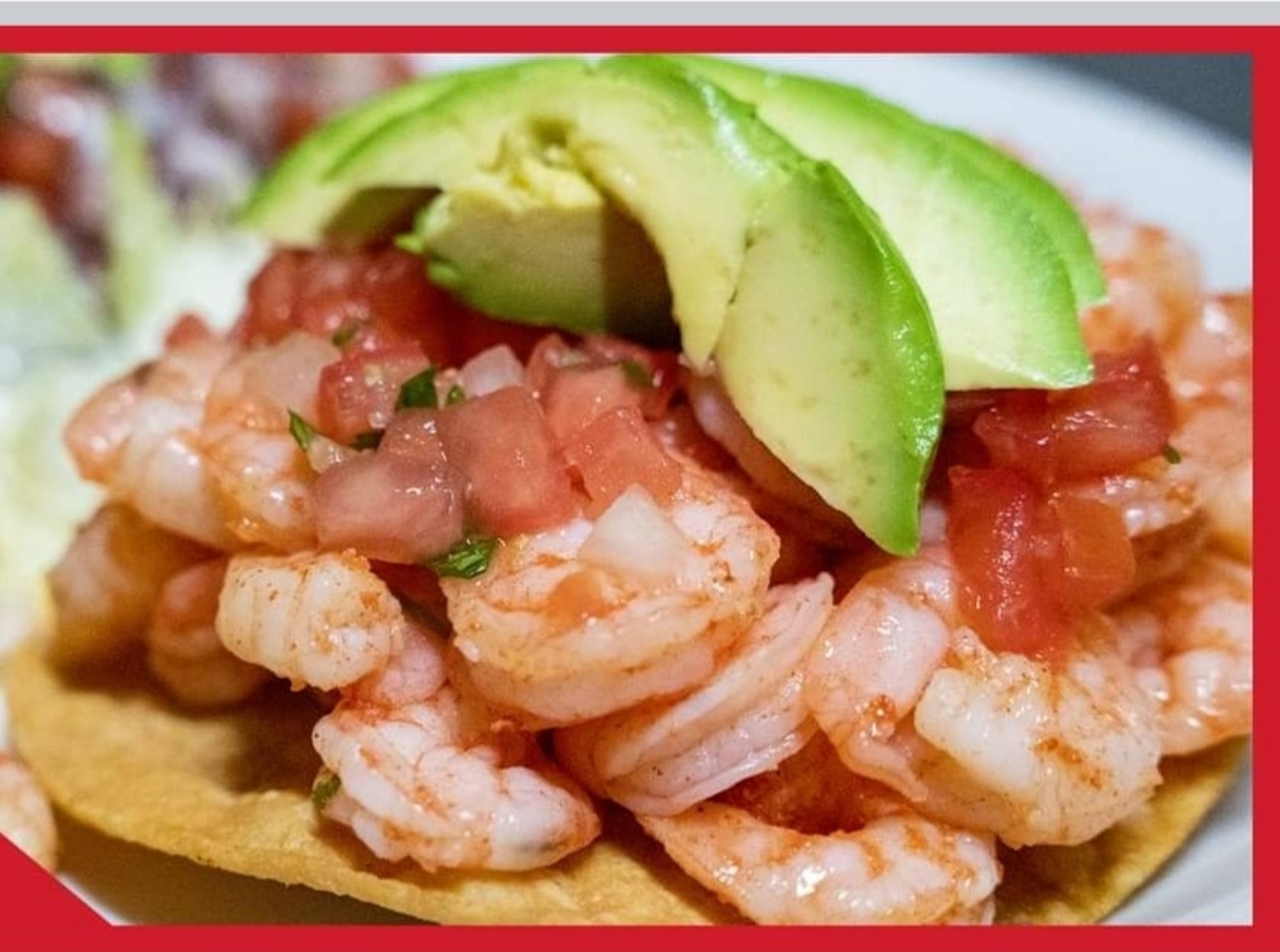 Tostada de Camaron