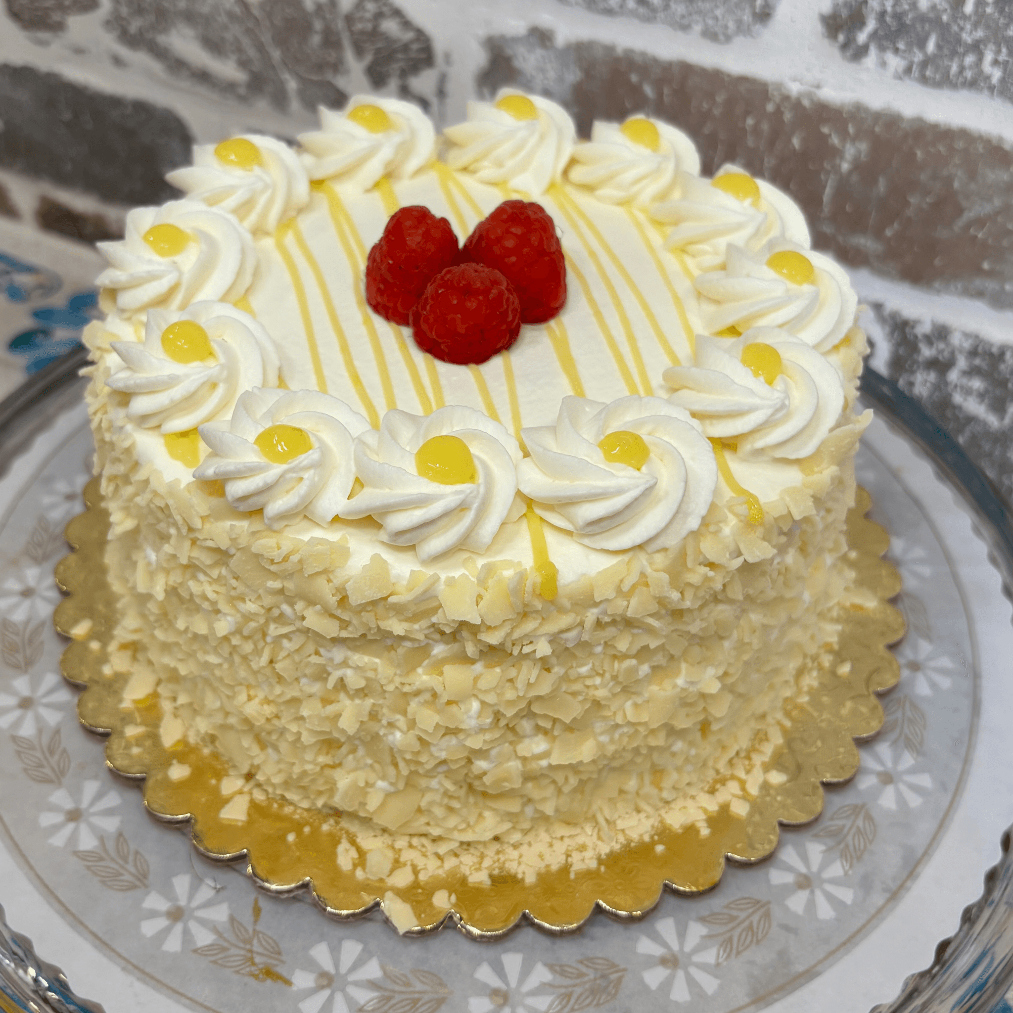 Lemon Raspberry Cake