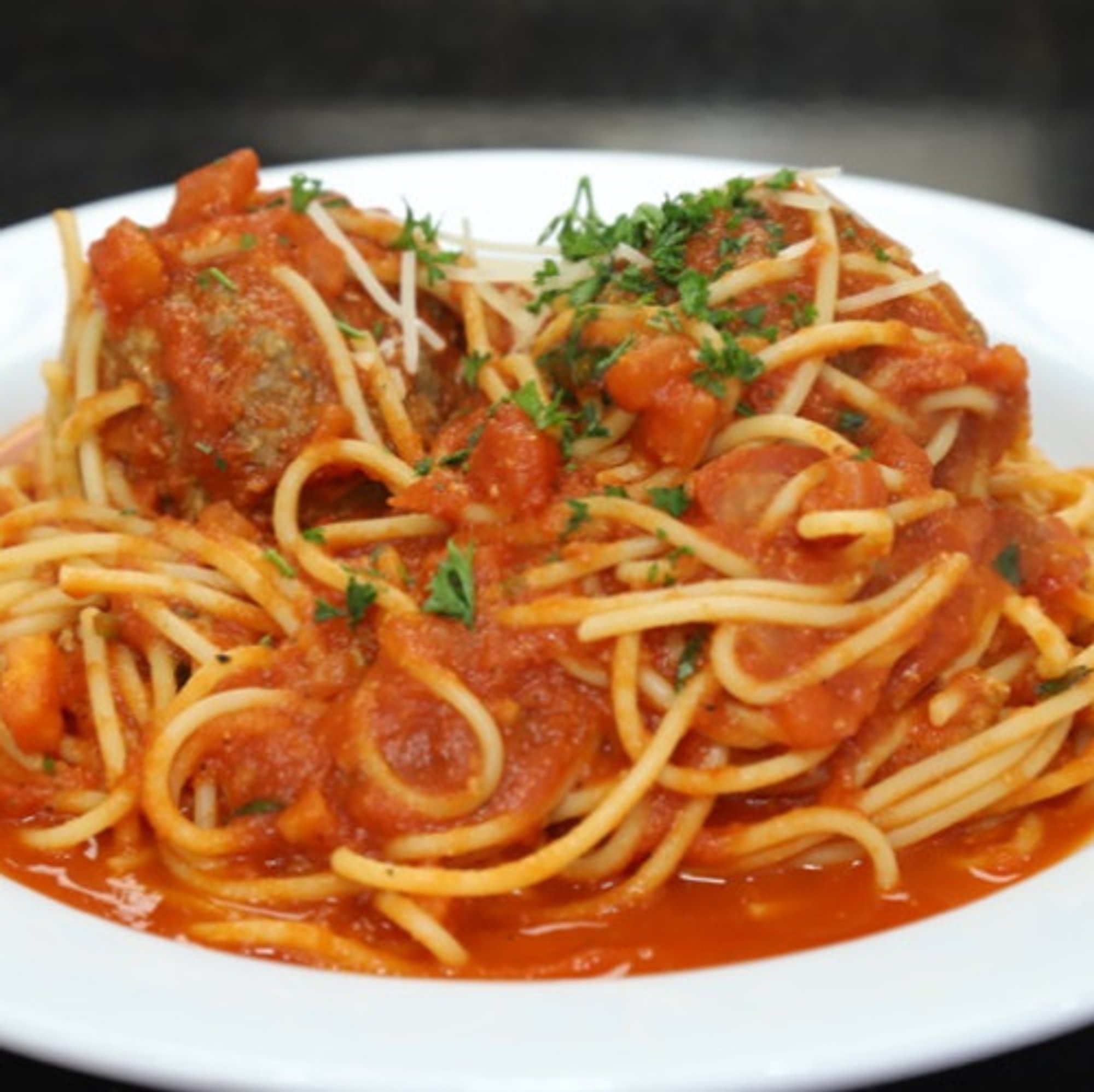 #3 Spaghetti with Meatballs