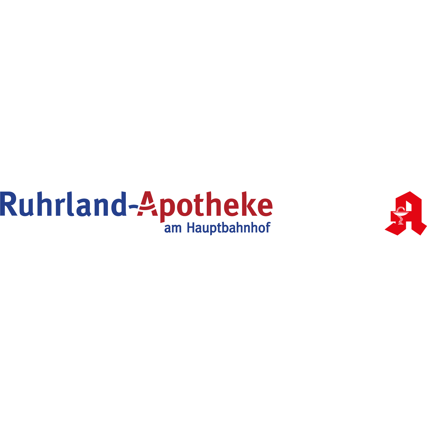 Logo der Ruhrland-Apotheke am Hbf.