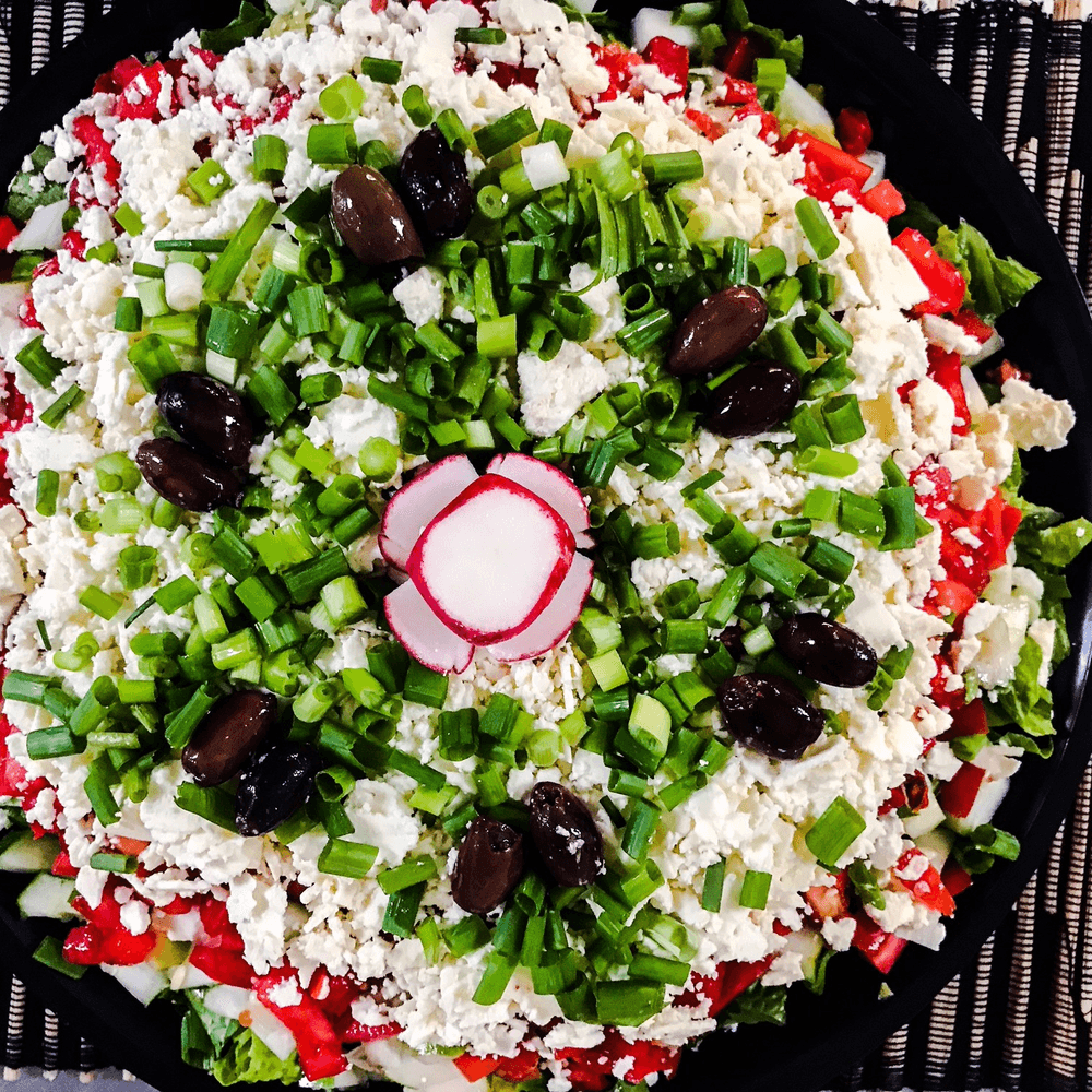 Woody's Chopped Greek Salad Bowl