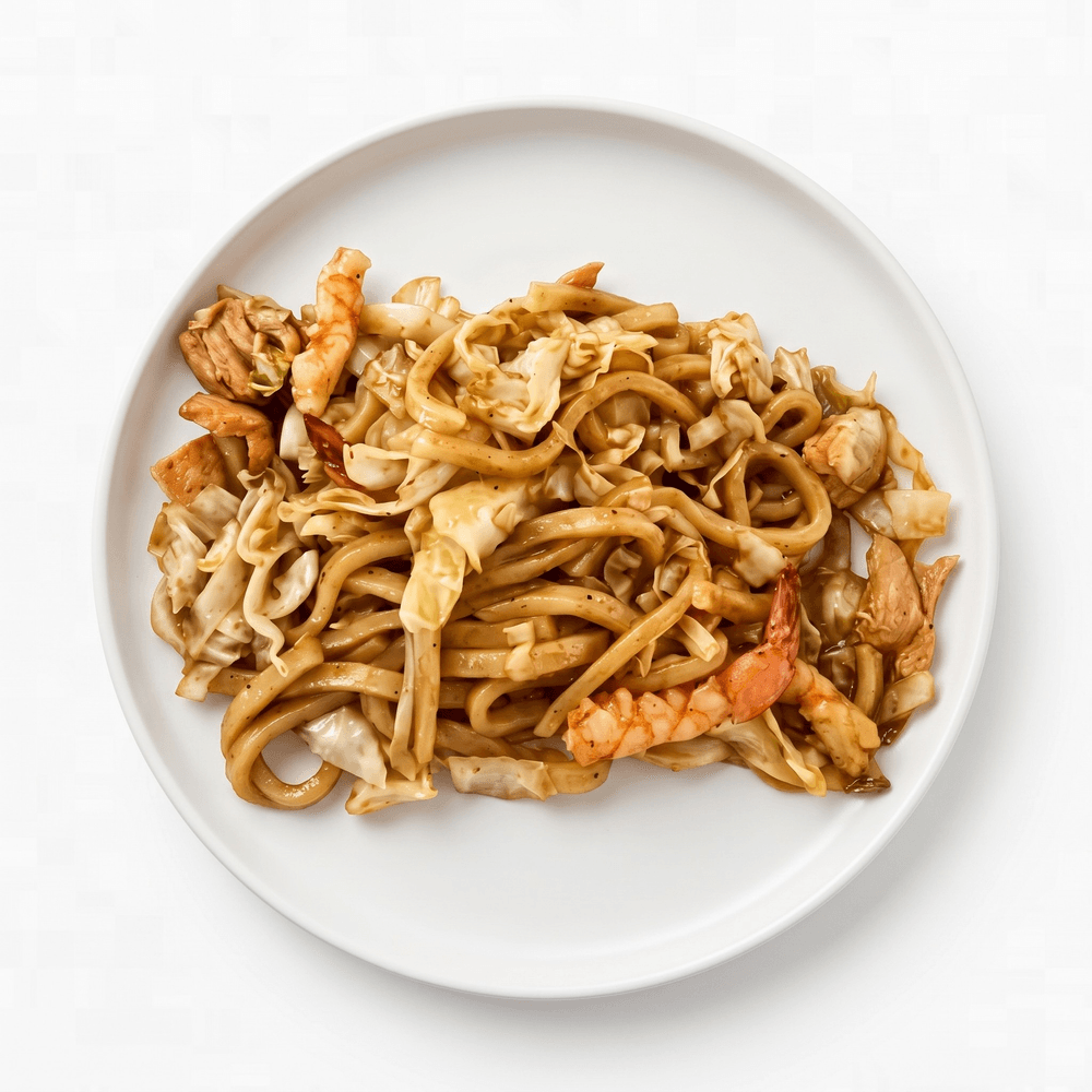 Seafood Yaki Udon