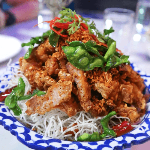 Bún Gà Nướng