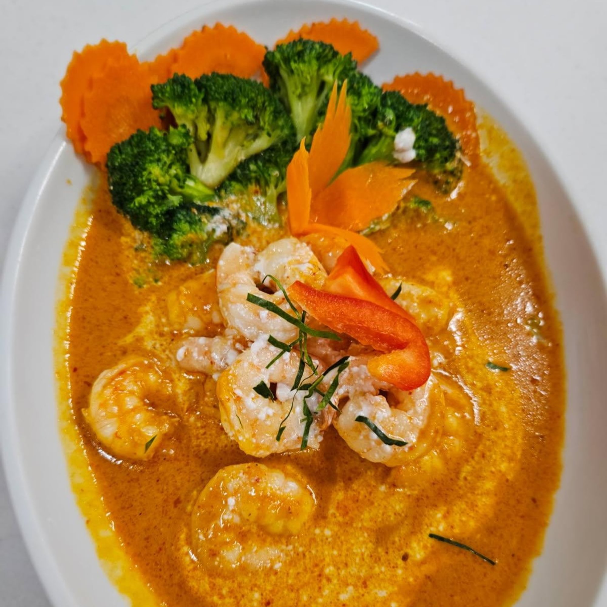 Chu Chee Shrimp