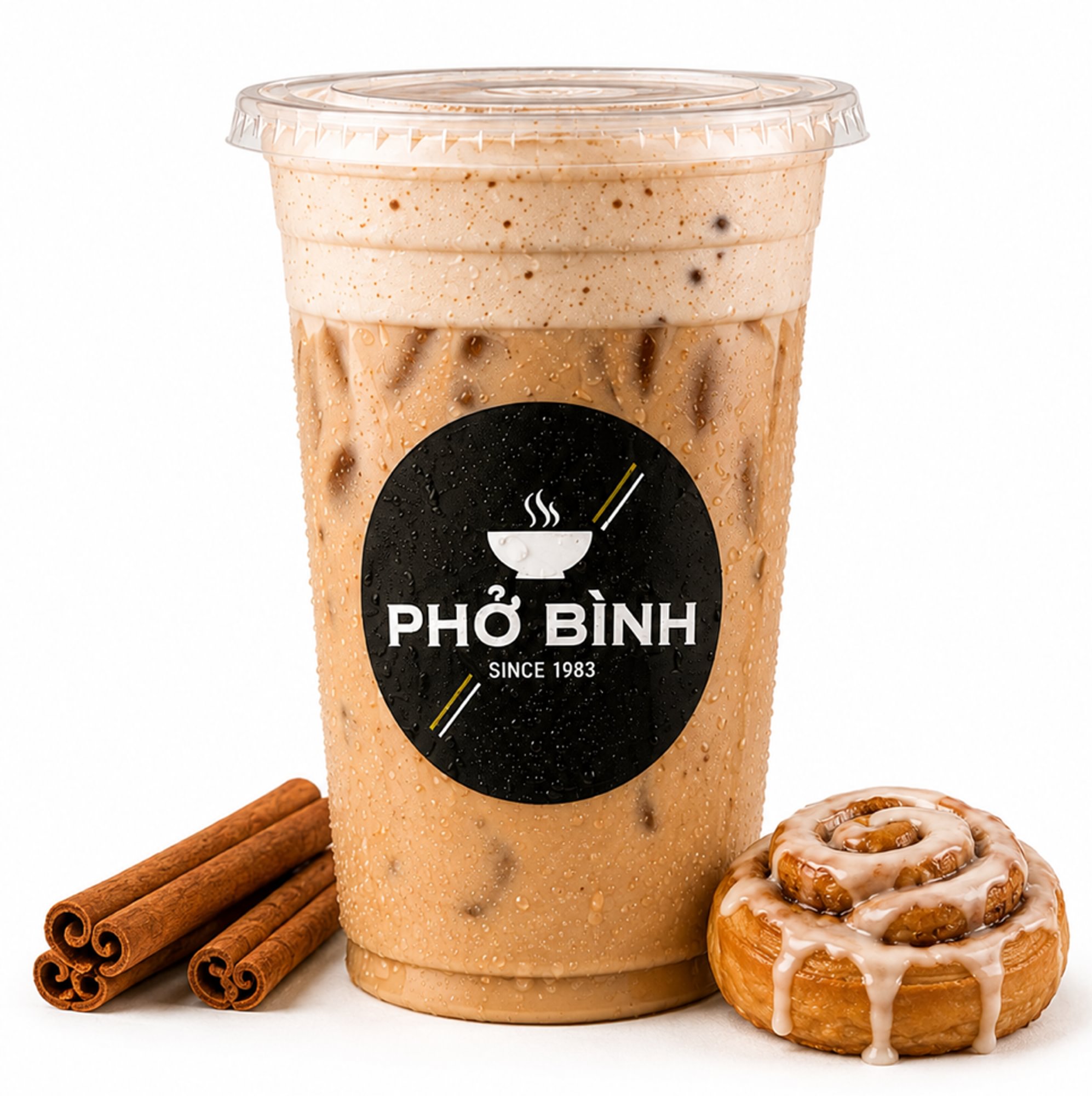 Cinnamon Bun Iced Latte