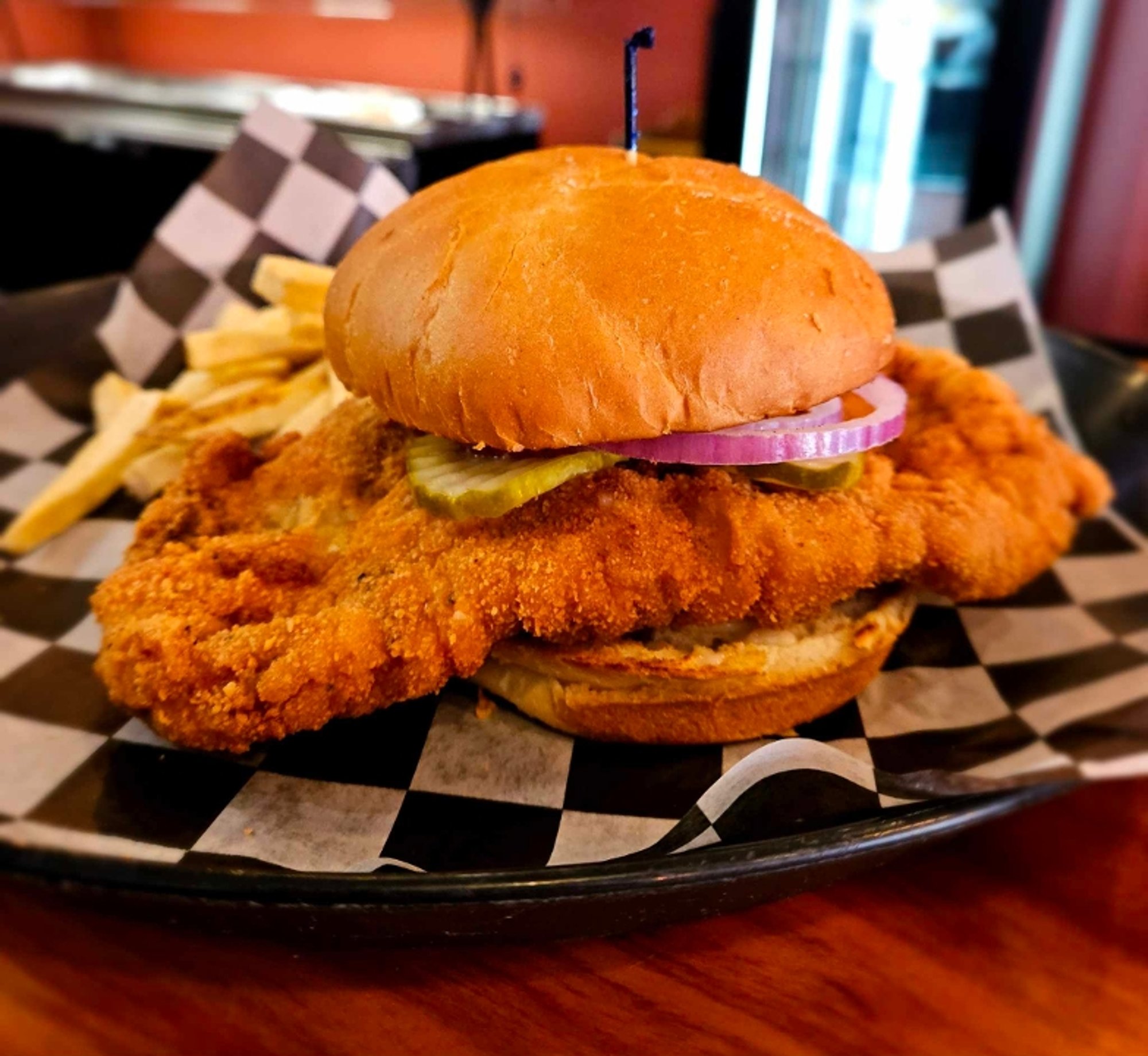 Indiana Breaded Pork Loin Sammich