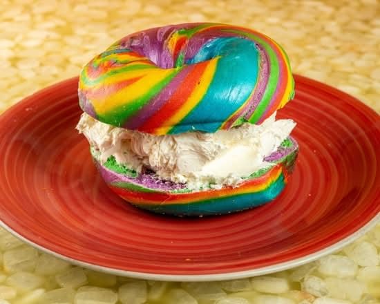 Mini Bagel with Plain Cream Cheese