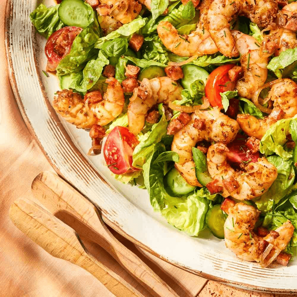 Tuesday Dinner Special - Cajun Shrimp Chopped Salad