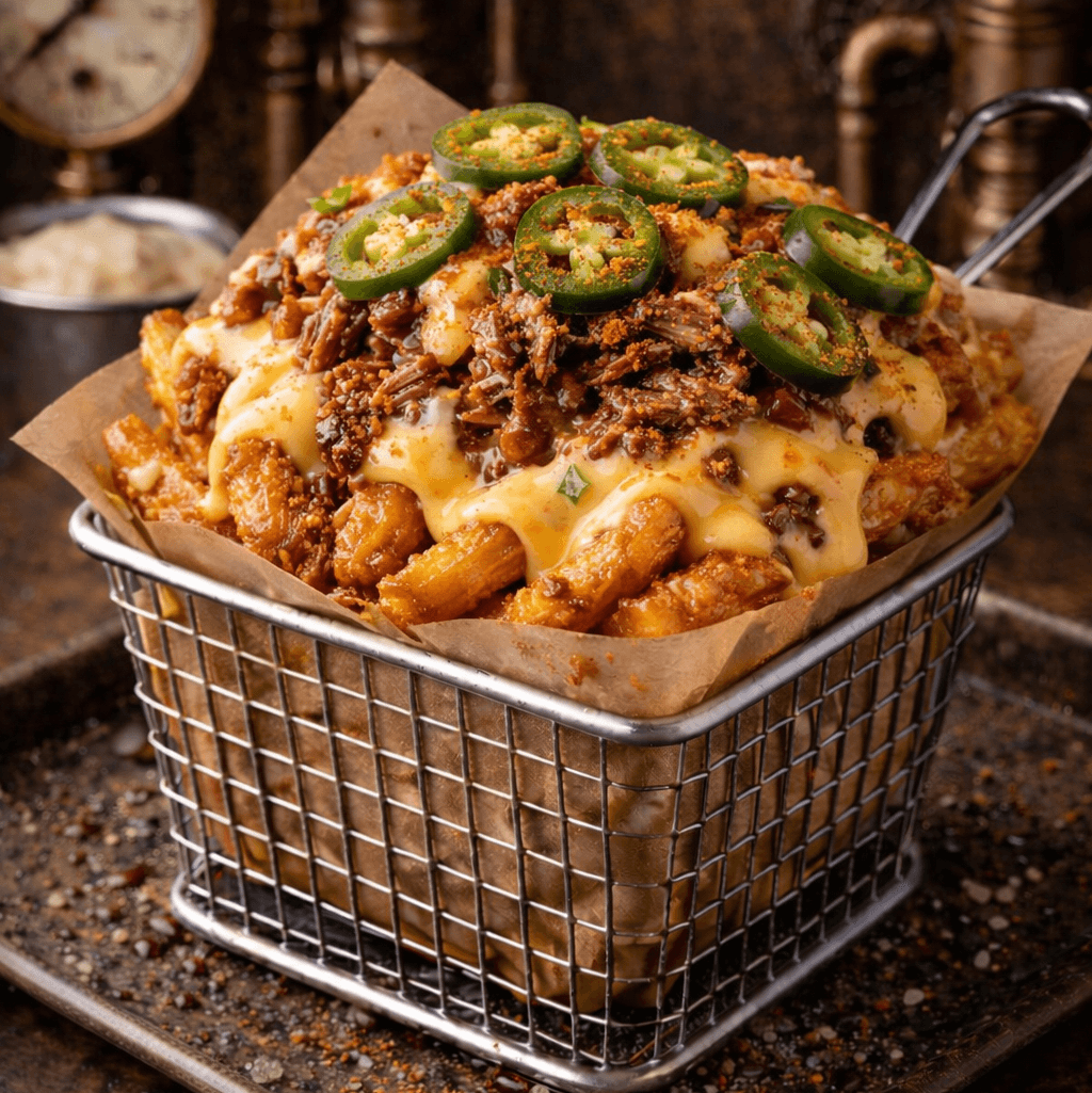 App Pork & Cheese Fries
