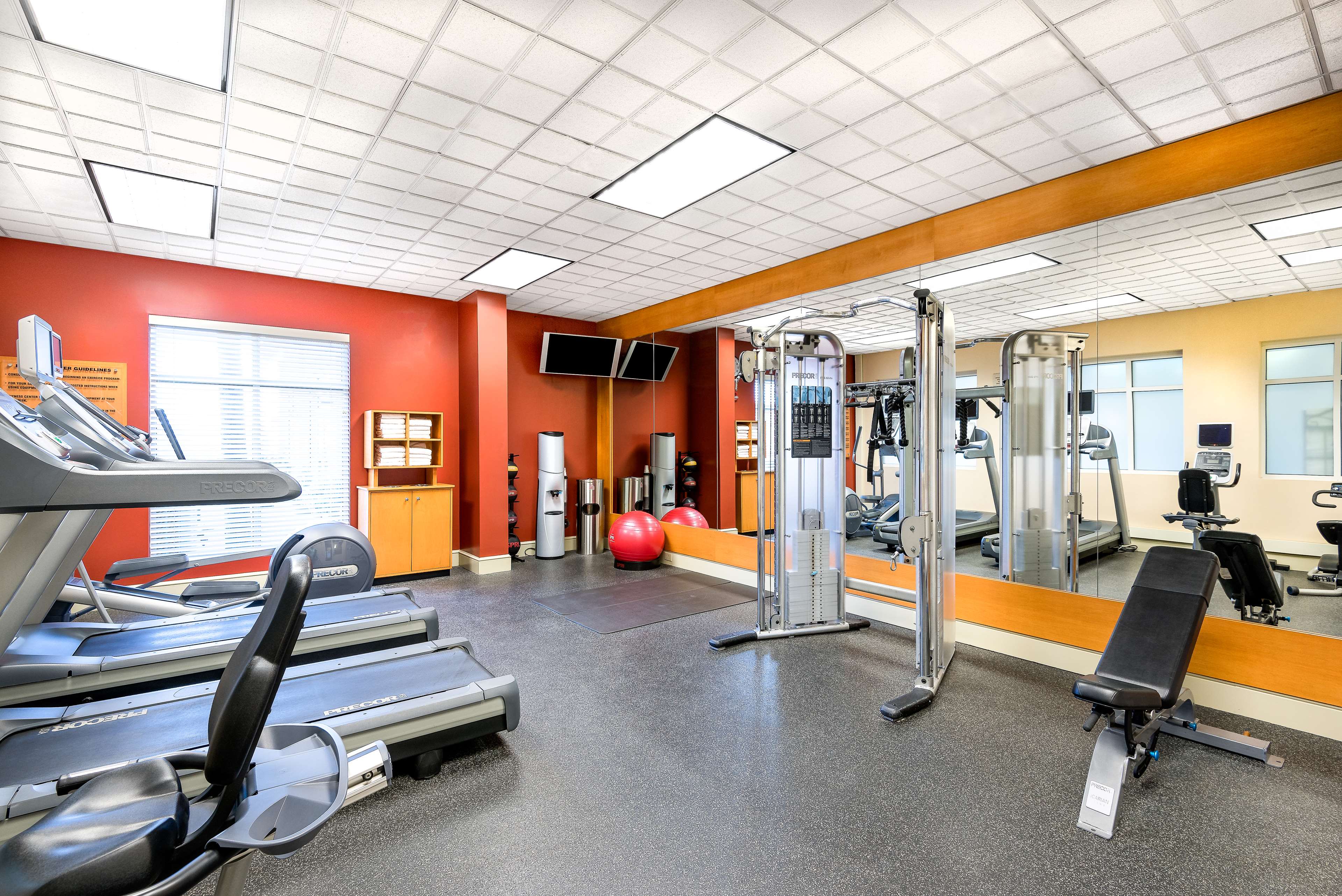 Health club  fitness center  gym