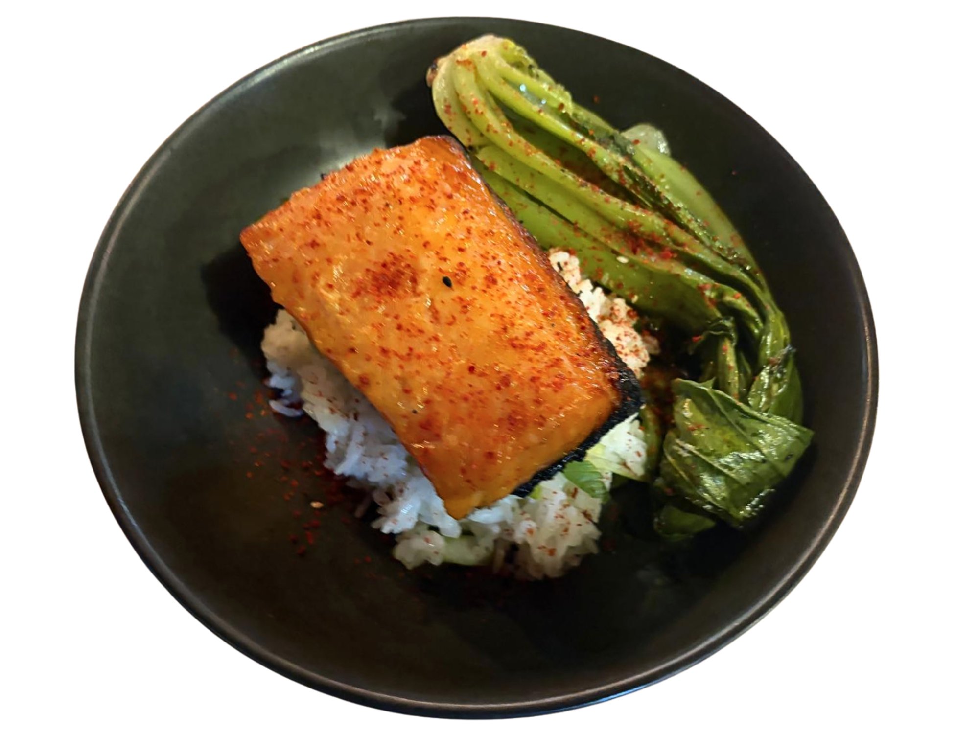 Miso-Glazed Salmon Bowl