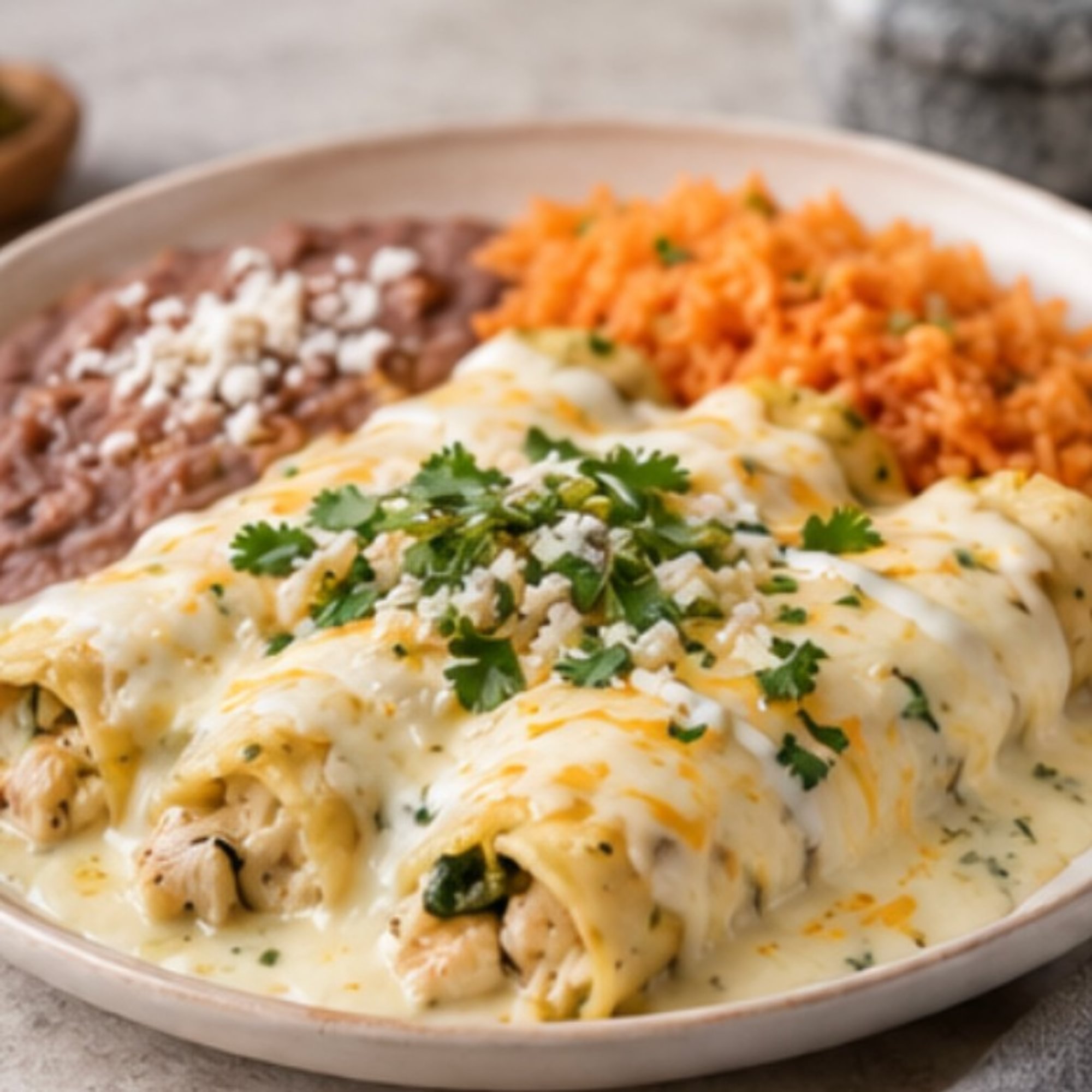 Enchiladas Blancas