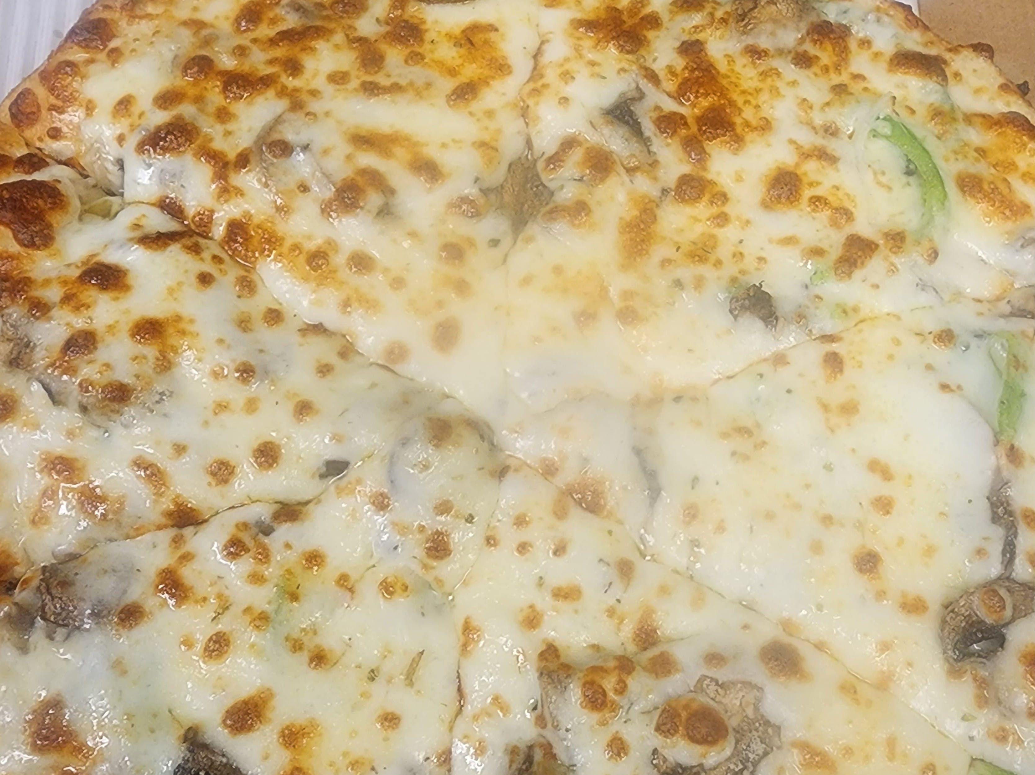 Steak N Cheese Pizza