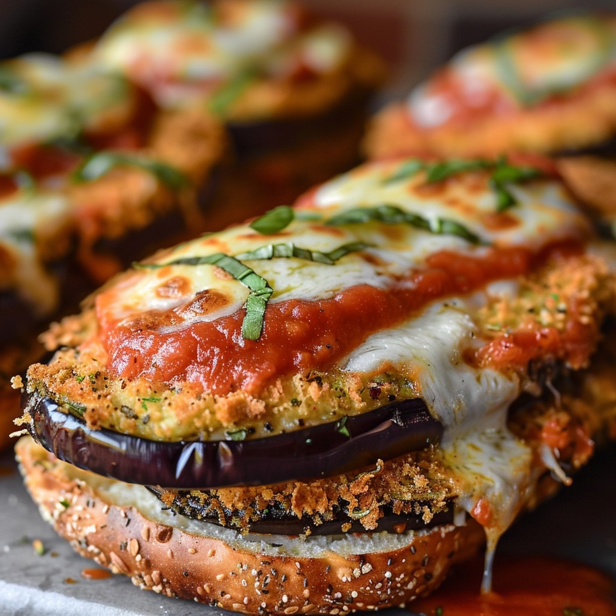 Eggplant Parmigiana Hero