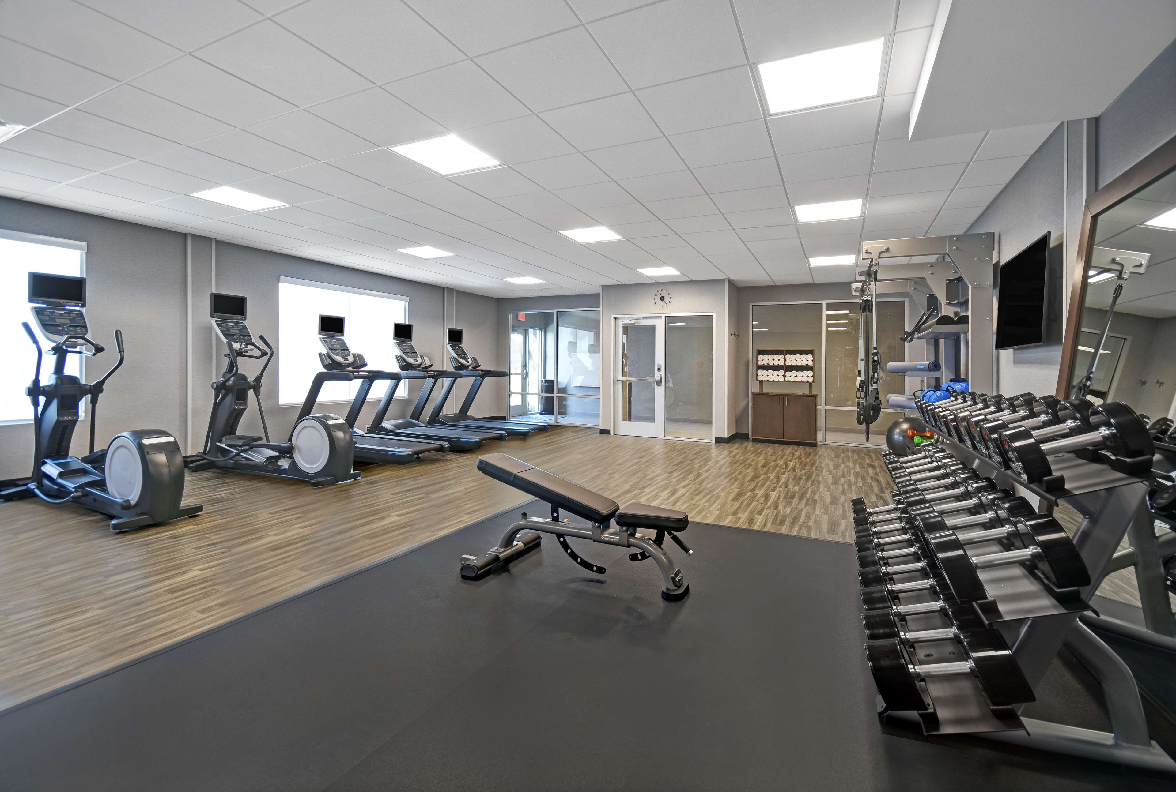 Health club  fitness center  gym