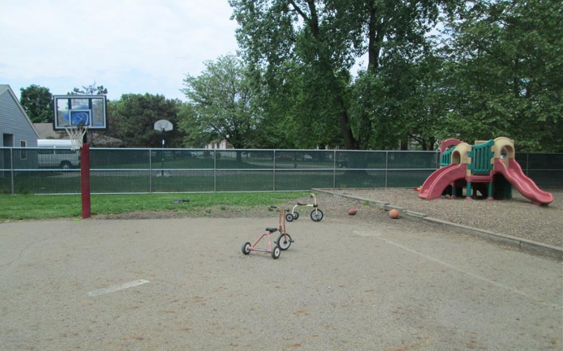 Preschool, Prekindergarten and School Age Playground.