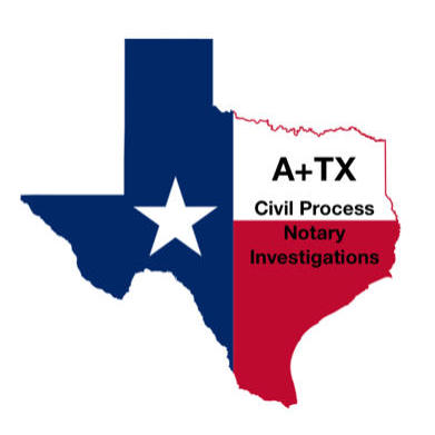 A+TX Civil Process, Notary & Investigations Logo